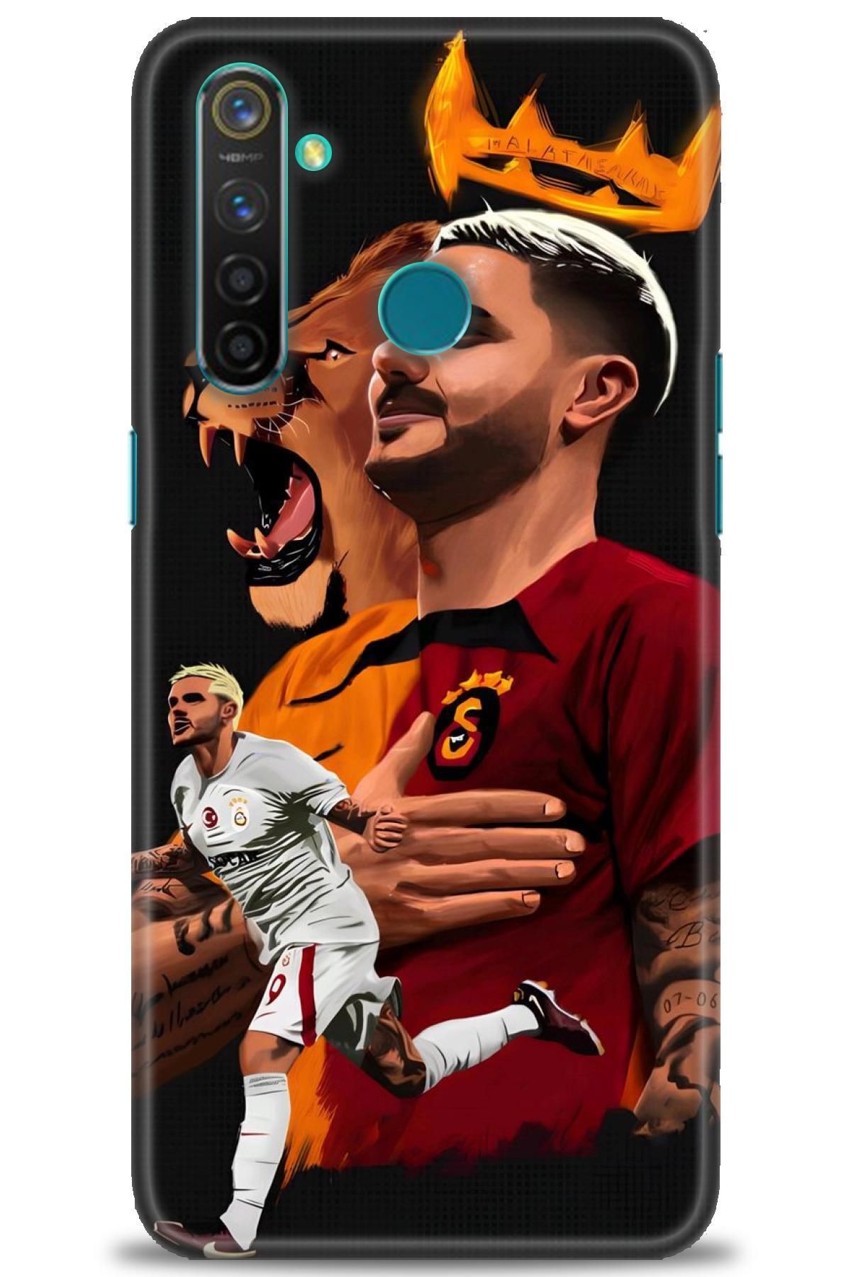 realme 5 Pro İle Uyumlu HD Baskılı Desenli Silikon Kılıf - 147