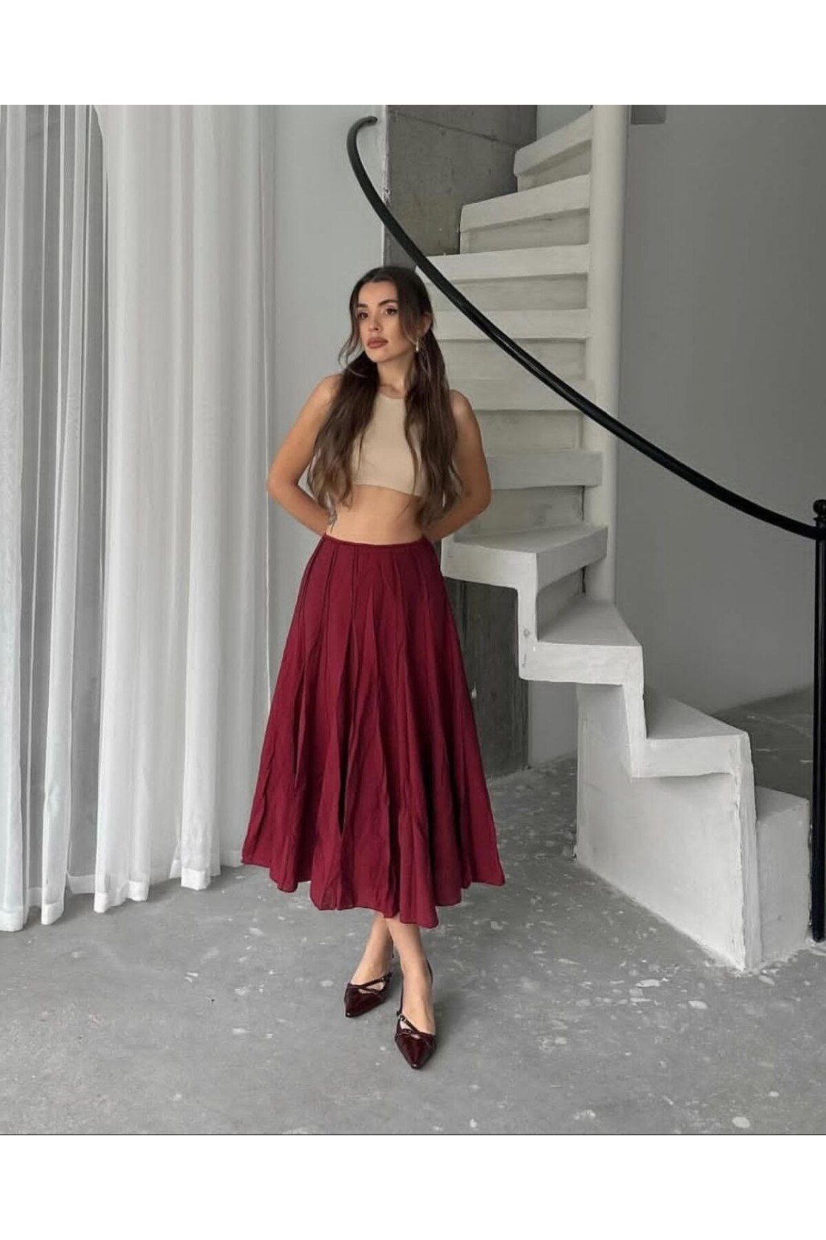 MODA parçalı etek