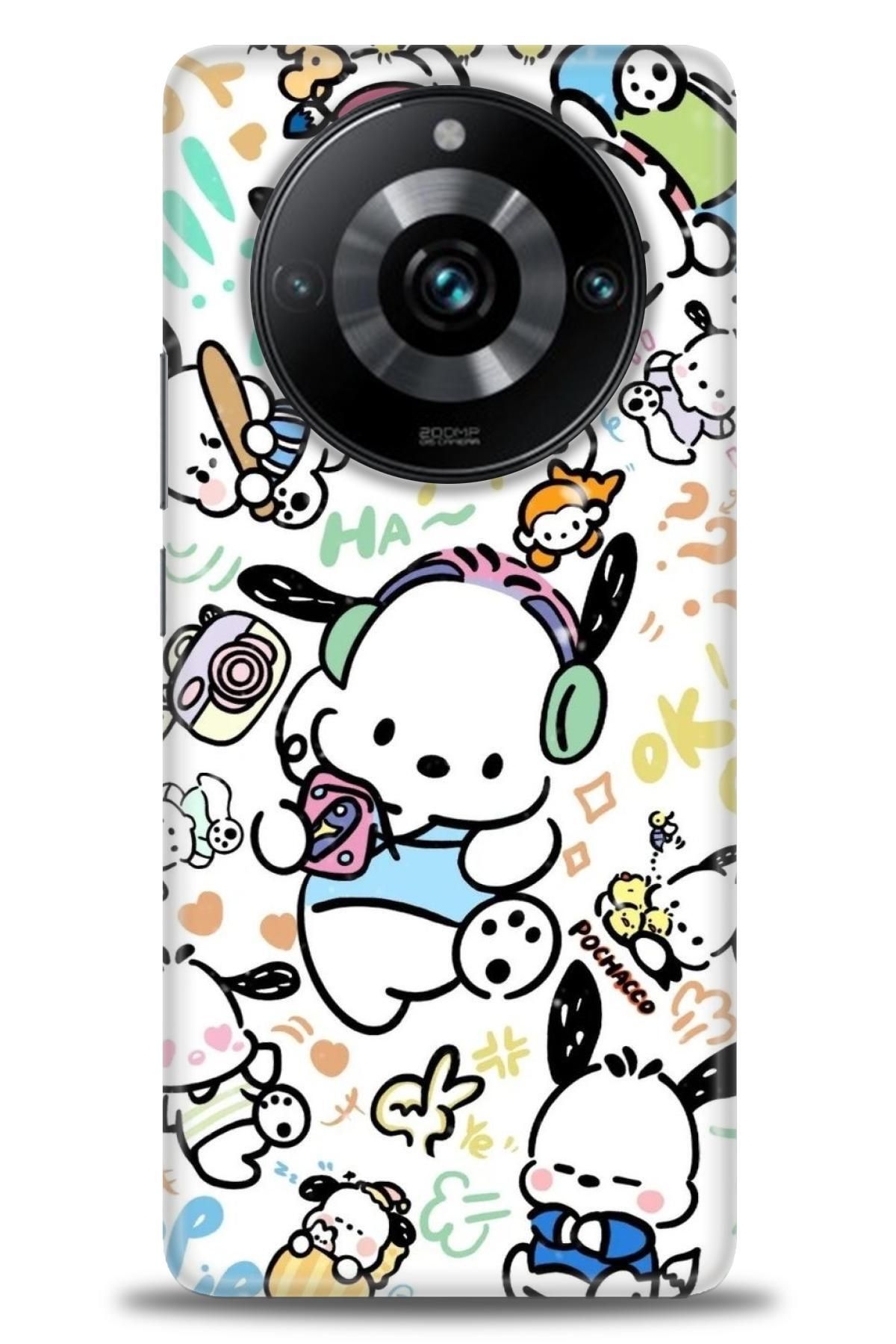realme 11 Pro / 11 Pro Plus İle Uyumlu HD Baskılı Desenli Silikon Kılıf - 1053