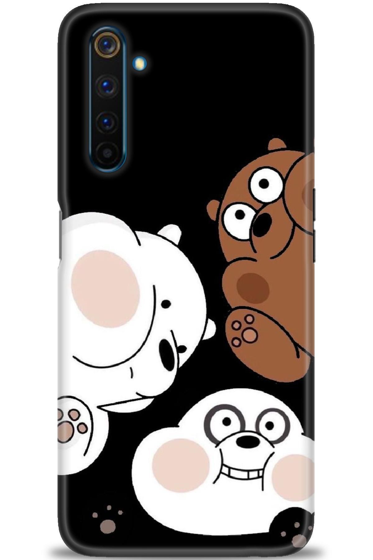 realme 6 Pro İle Uyumlu HD Baskılı Desenli Silikon Kılıf - 81