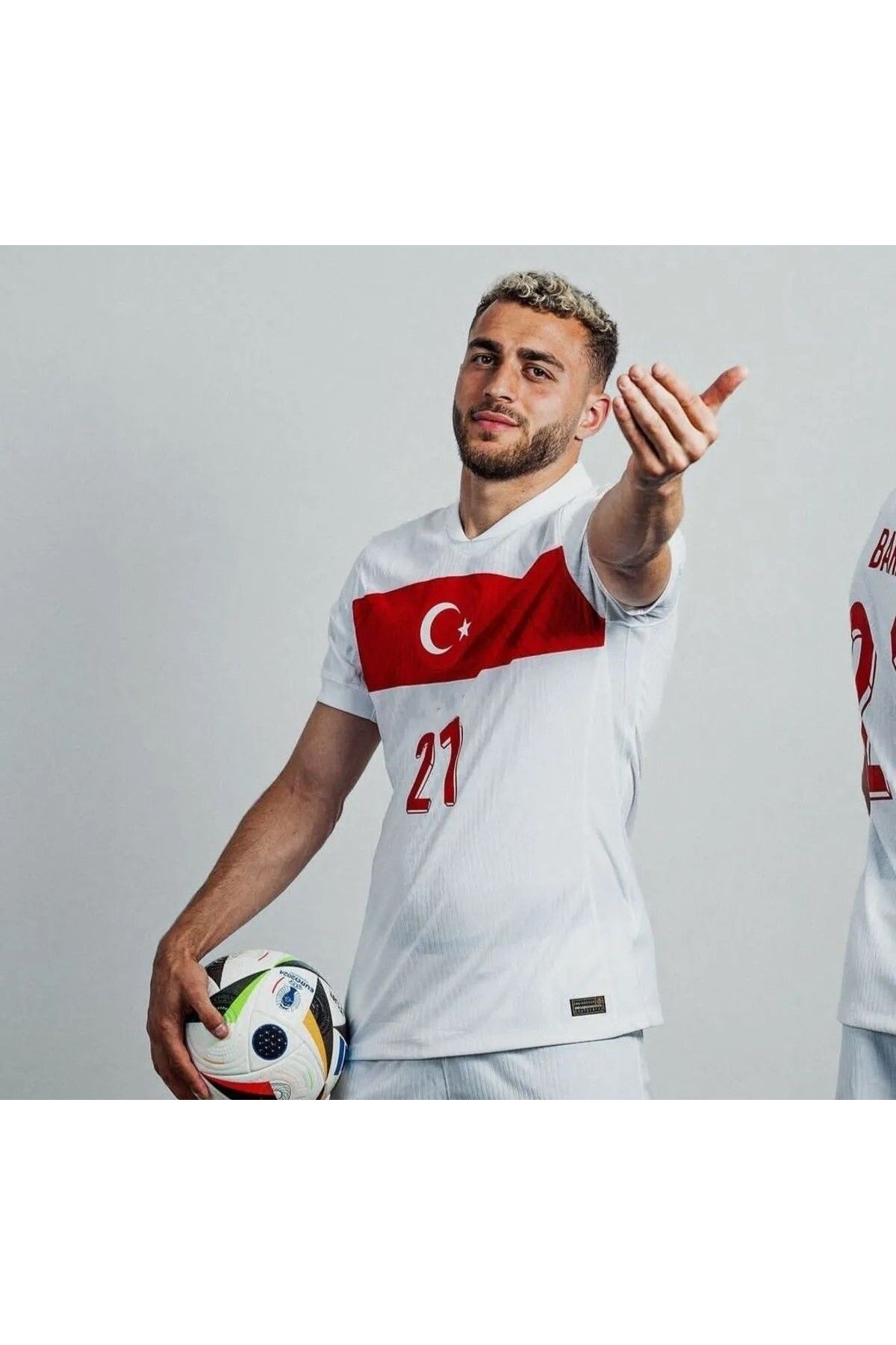 FRAGOLA Türkiye Euro 2024 Barış Alper Yılmaz Forması (BEYAZ)