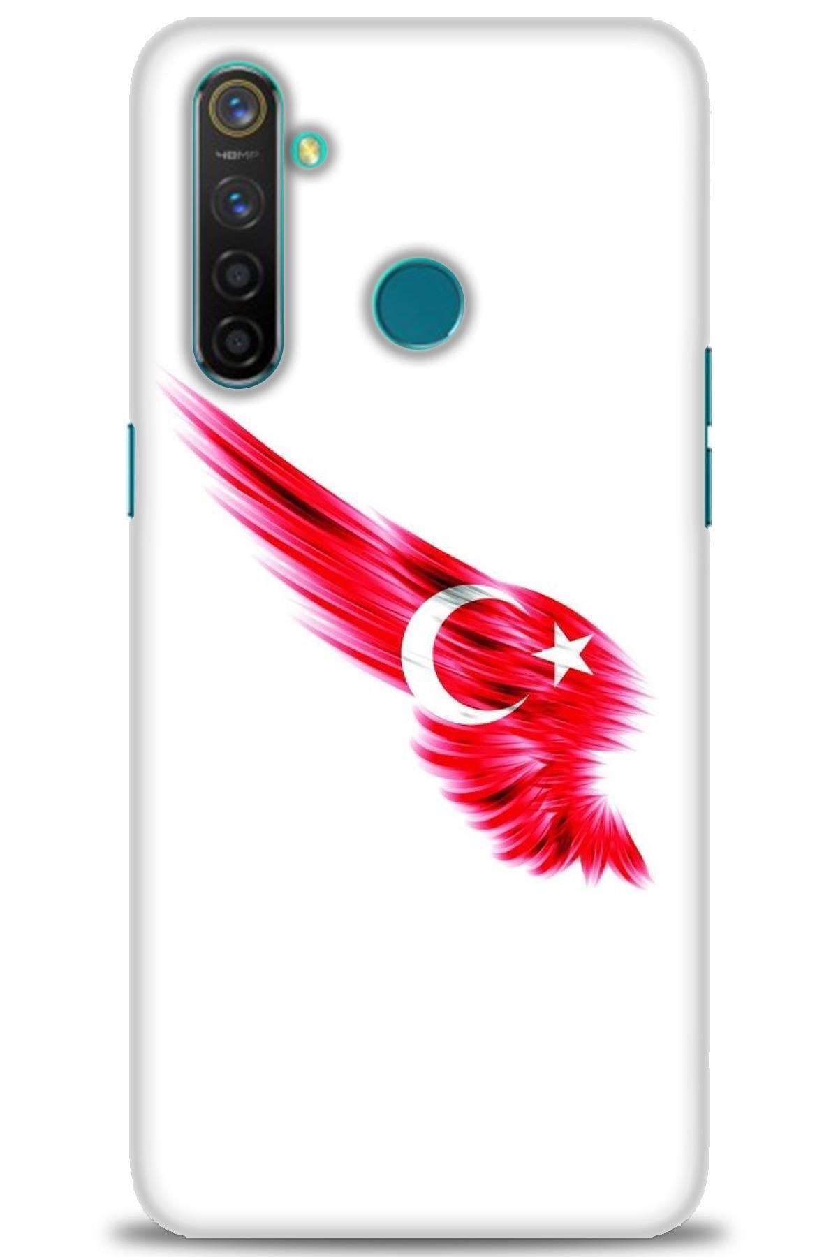 realme 5 Pro İle Uyumlu HD Baskılı Desenli Silikon Kılıf - 1069