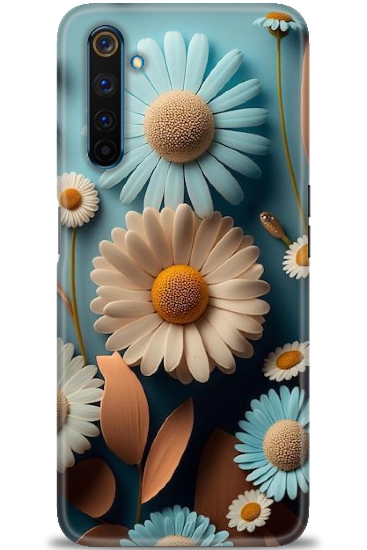realme 6 Pro İle Uyumlu HD Baskılı Desenli Silikon Kılıf - 977