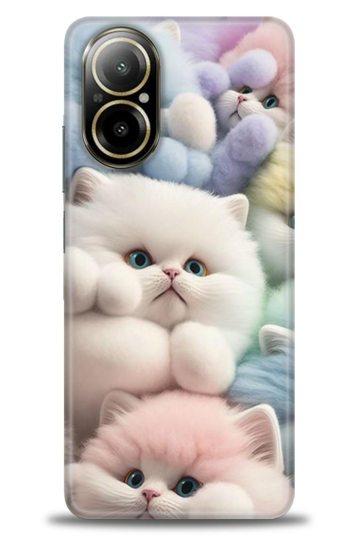 realme 12 Lite İle Uyumlu HD Baskılı Desenli Silikon Kılıf - 306
