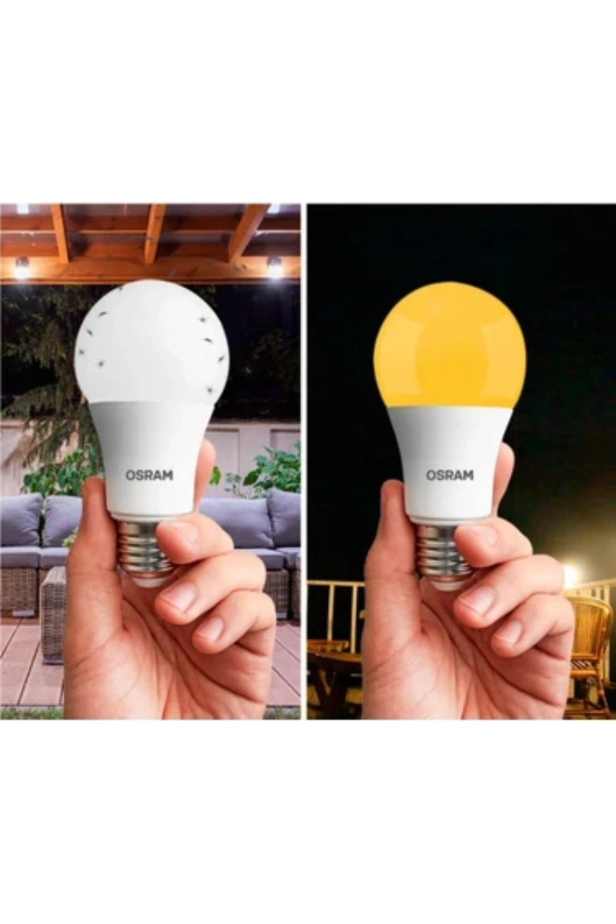 Osram Sinek Kovucu Led Ampul 8w=60w Eşdeğer E27 Duylu 6500k 840lm 2 Renk Özelliklidir