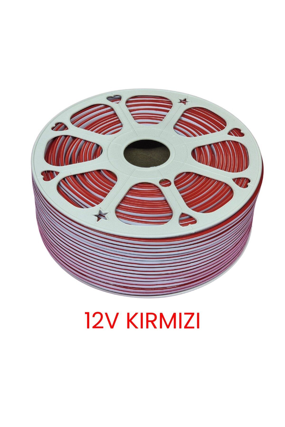 Hightek 12V Kırmızı Neon Şerit LED 100 Metre