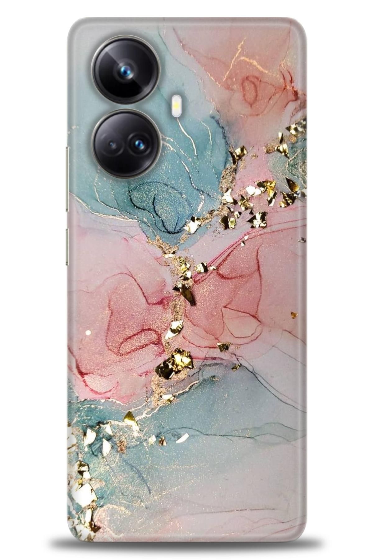realme 10 Pro Plus İle Uyumlu HD Baskılı Desenli Silikon Kılıf - 403