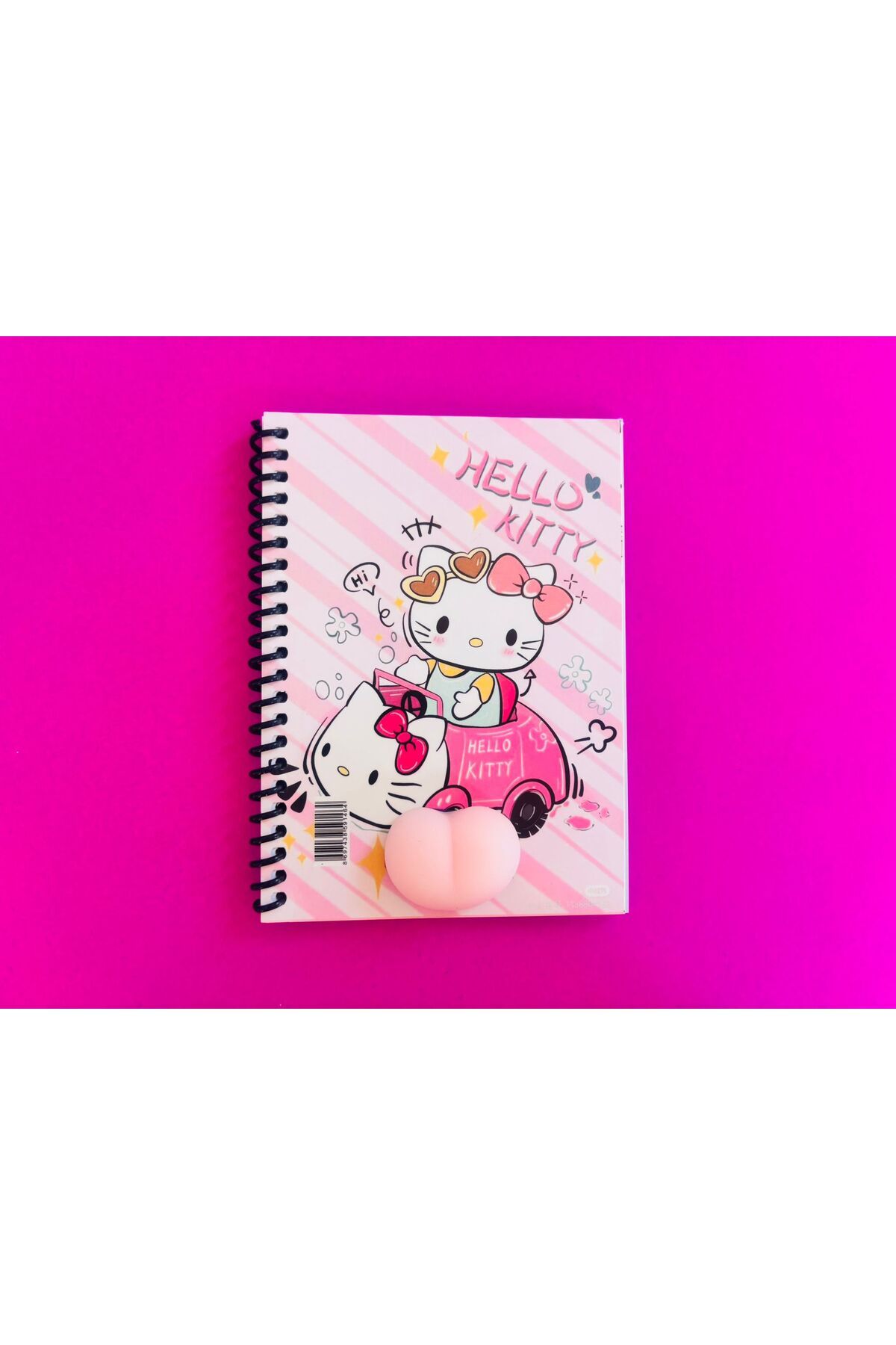 Deniz Oyuncak HARİKA HELLO KITTY POPOLU NOT DEFTERİ