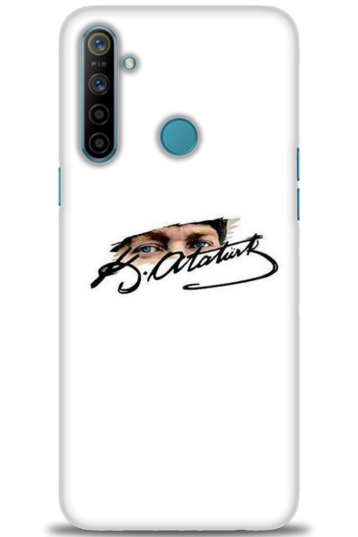 realme 5i İle Uyumlu HD Baskılı Desenli Silikon Kılıf - 1035