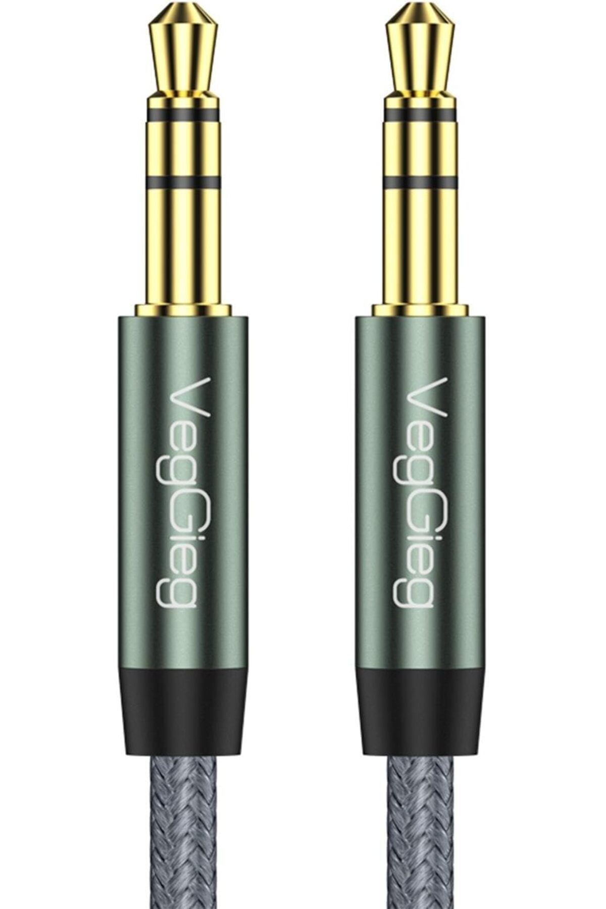 DERİK KADROĞLU 3.5mm Jack TRS Hi-Fi Örgülü AUX Ses Kablosu 1 Metre Yeni 1107872