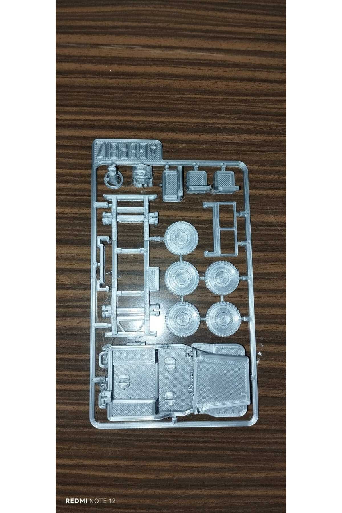 Kuaz3d 3D Baskı Mini Jip Kit Car