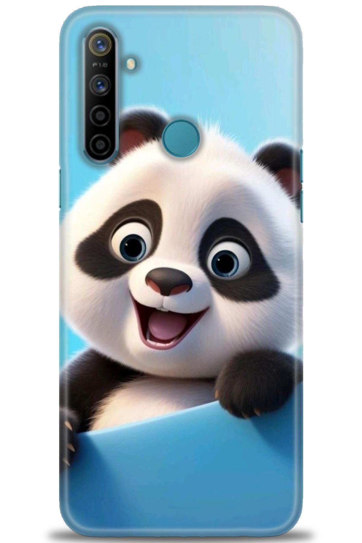realme 5i İle Uyumlu HD Baskılı Desenli Silikon Kılıf - 765