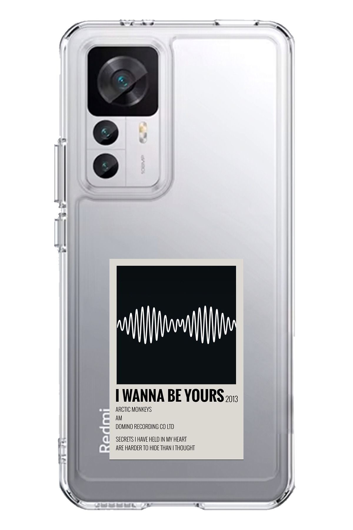 TechTree Xiaomi Mi 12T - 12T PRO Uyumlu I Wanna Be Yours Şeffaf Silikon Kılıf