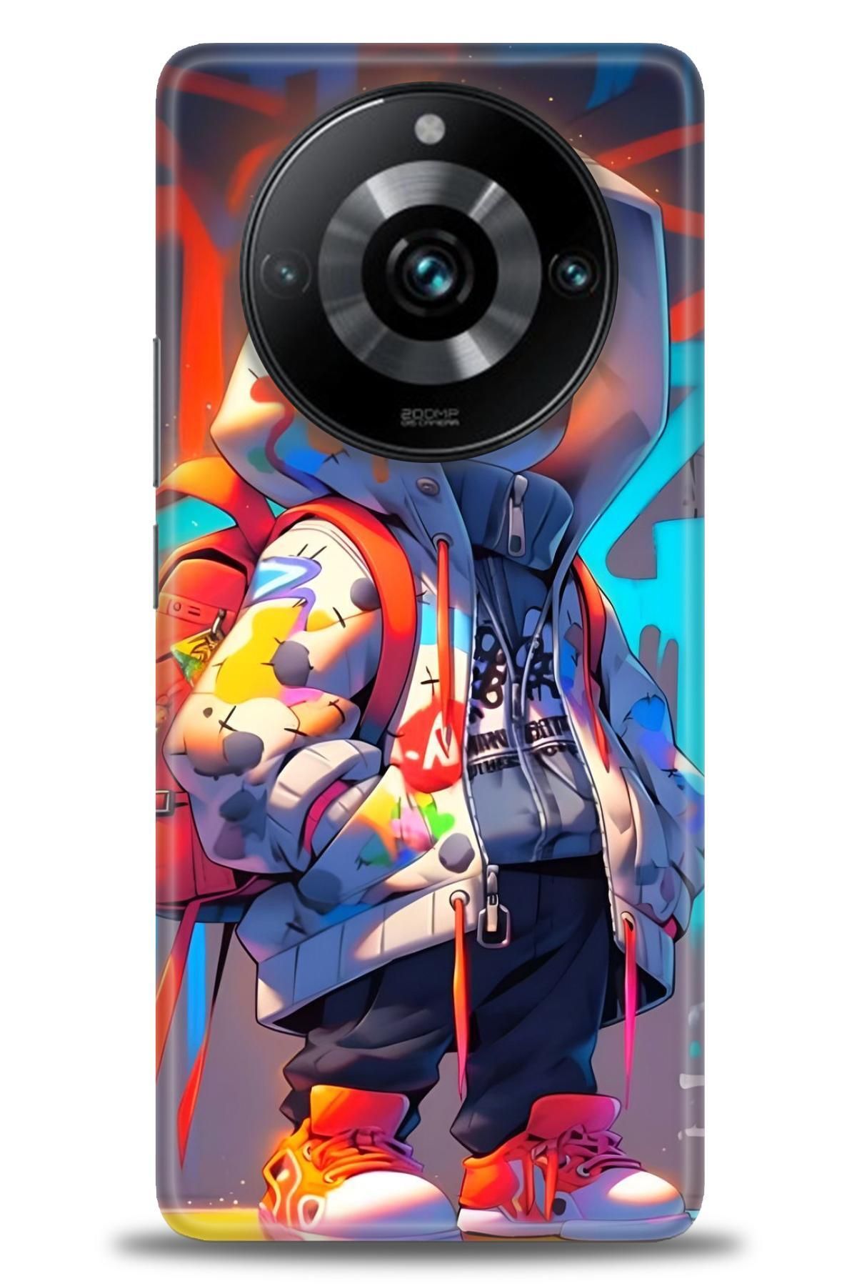 realme 11 Pro / 11 Pro Plus İle Uyumlu HD Baskılı Desenli Silikon Kılıf - 365