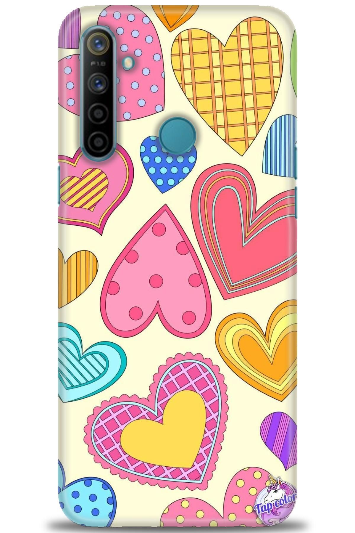 realme 5i İle Uyumlu HD Baskılı Desenli Silikon Kılıf - 813