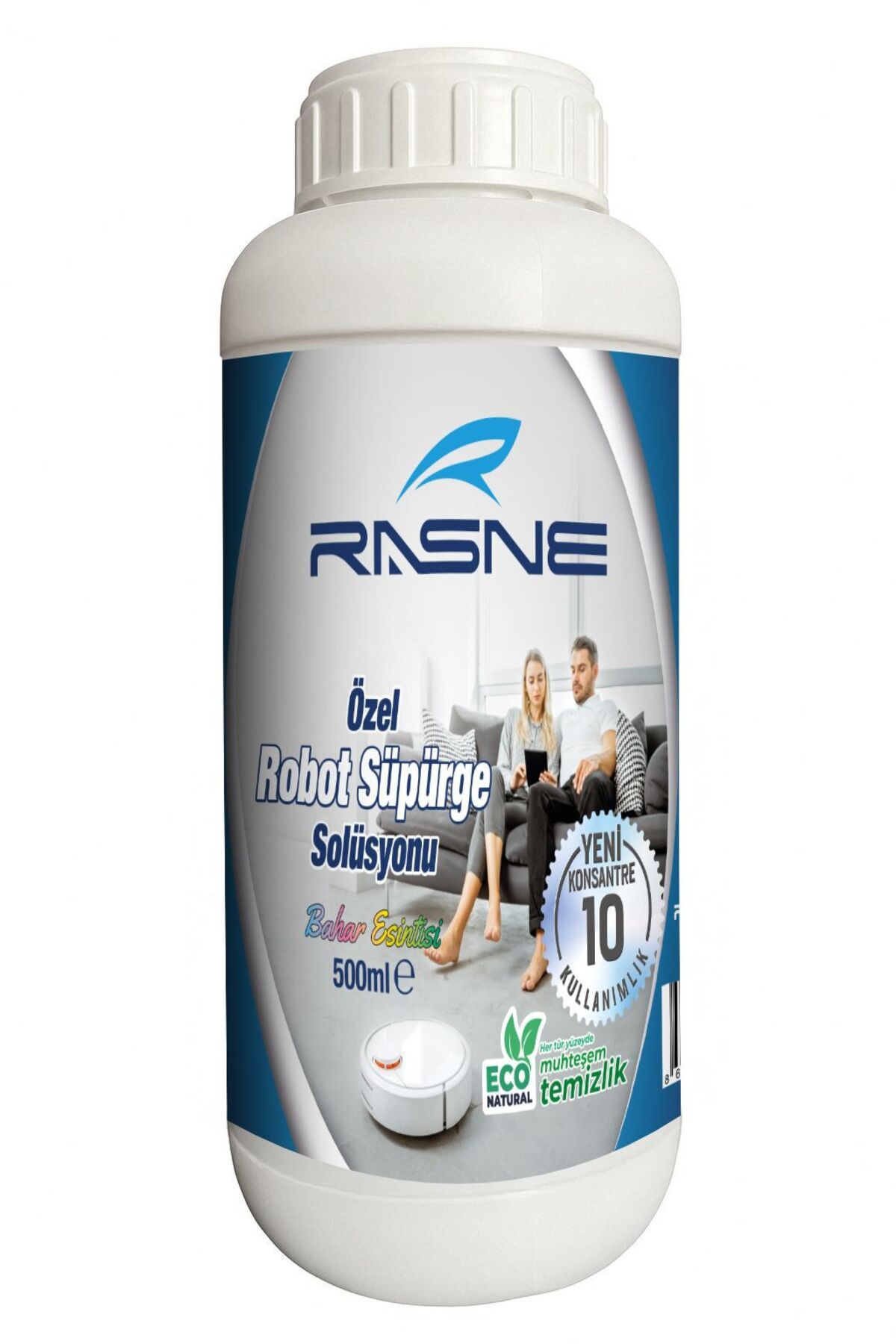 Rasne Konsantre Robot Süpürge Solüsyonu 500ml