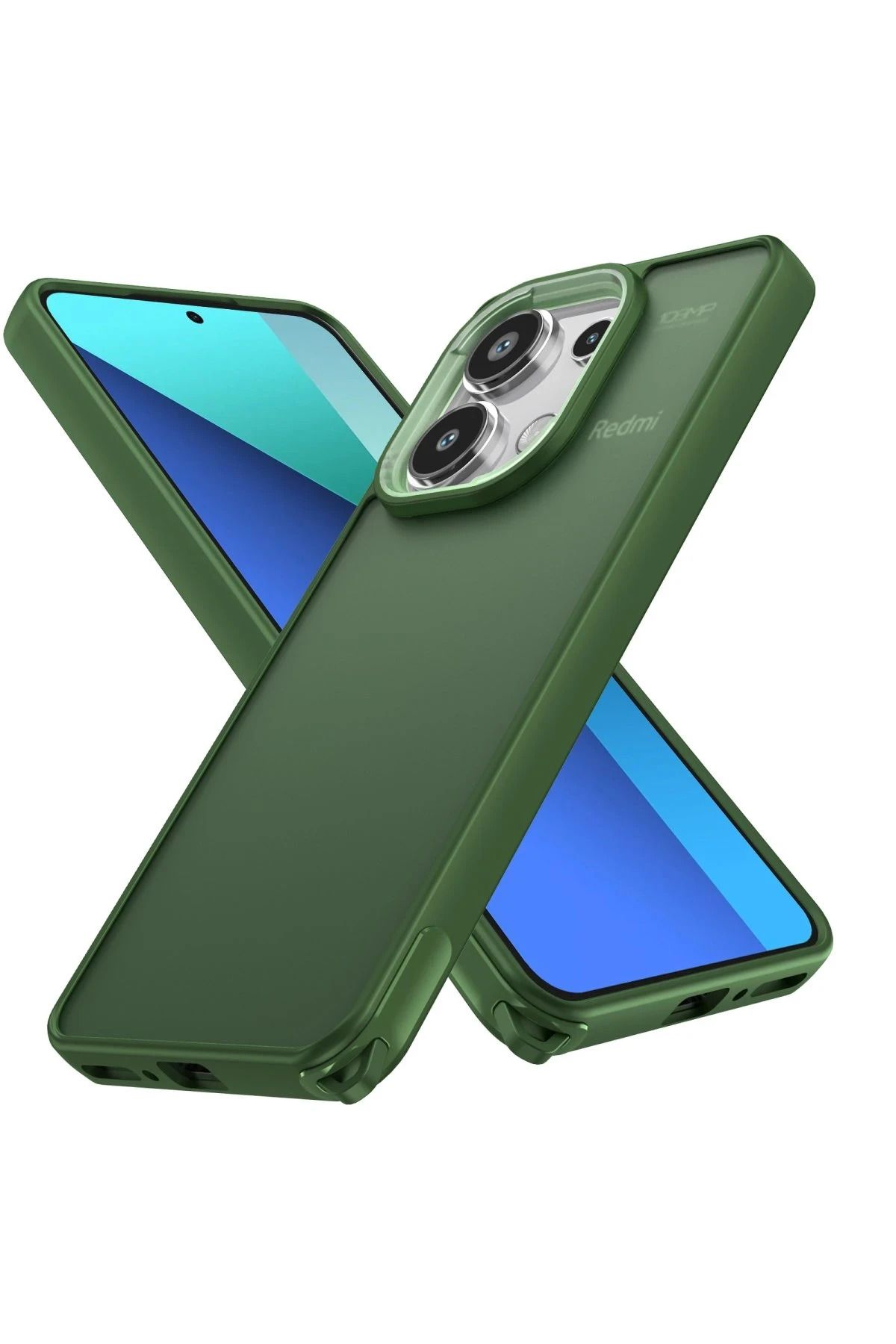 NewFace Xiaomi Redmi Note 13 4G Kılıf Elegant Kapak - Yeşil YKTSN