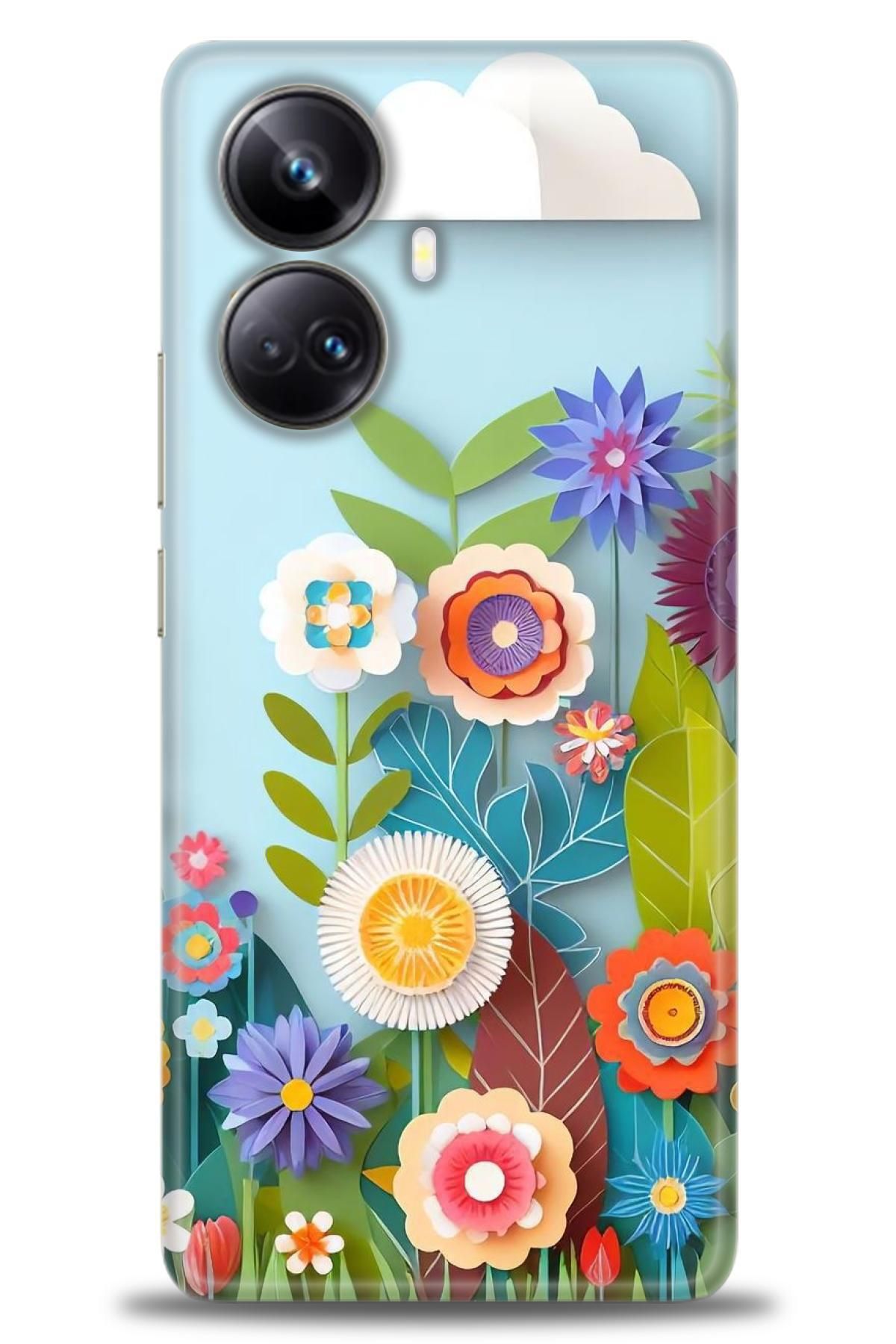 realme 10 Pro Plus İle Uyumlu HD Baskılı Desenli Silikon Kılıf - 352
