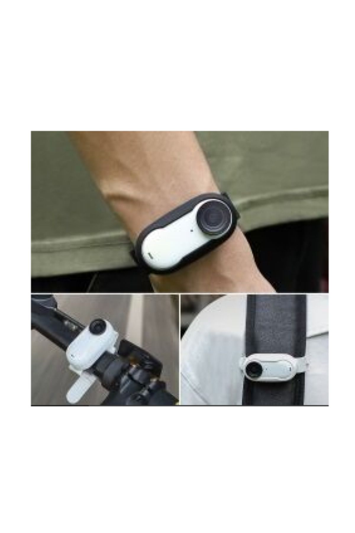 SunnyLife İnsta 360 Go 3 Uyumlu Silikon Universal Tutacak