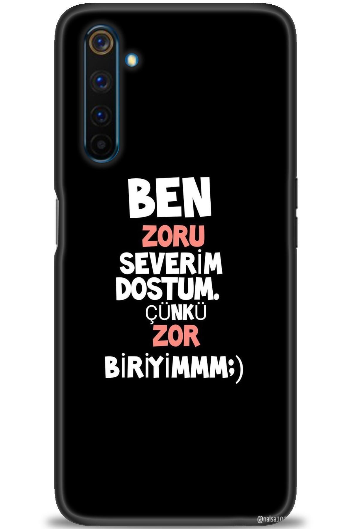 realme 6 Pro İle Uyumlu HD Baskılı Kılıf - Karışık Seri - 203