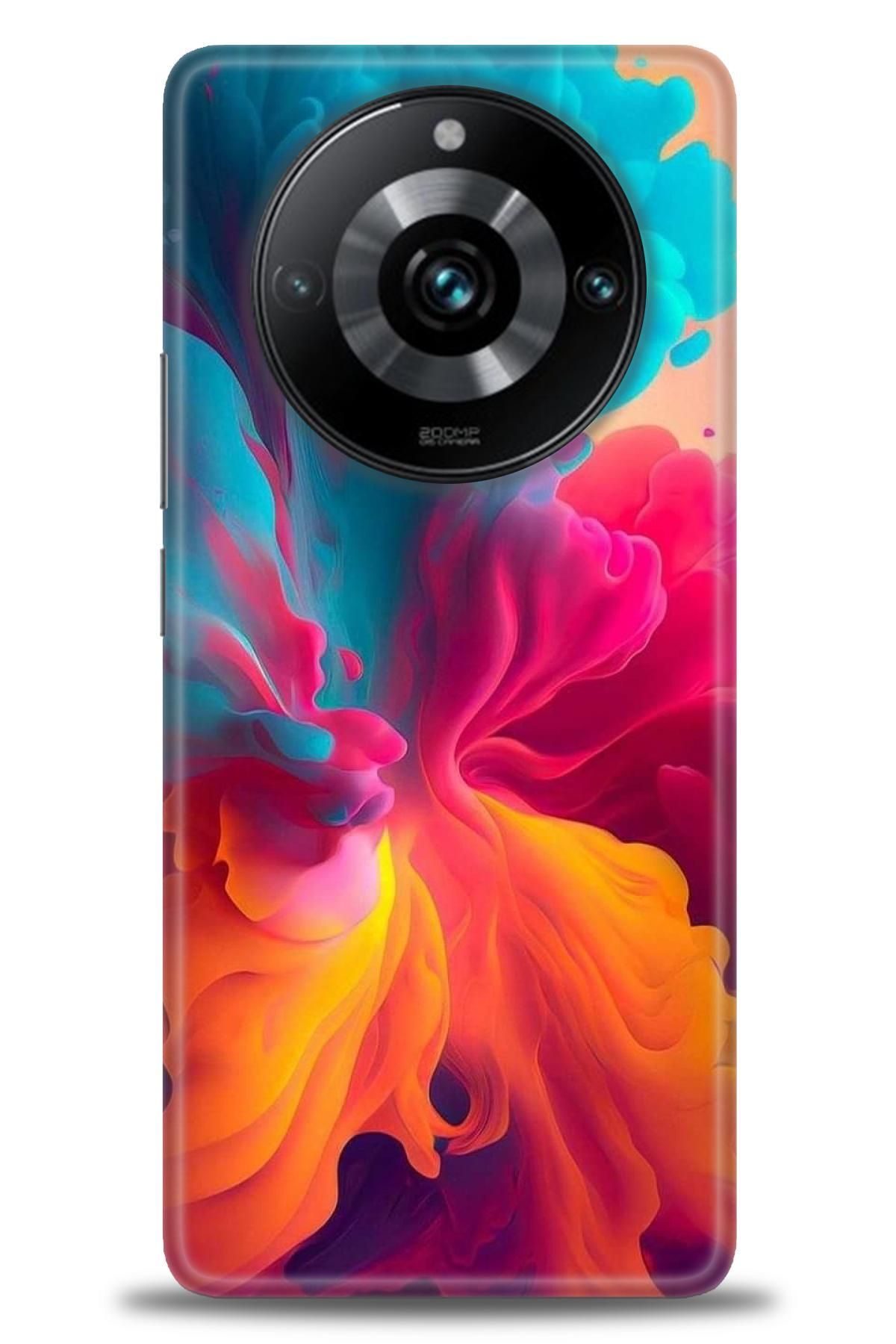 realme 11 Pro / 11 Pro Plus İle Uyumlu HD Baskılı Desenli Silikon Kılıf - 551