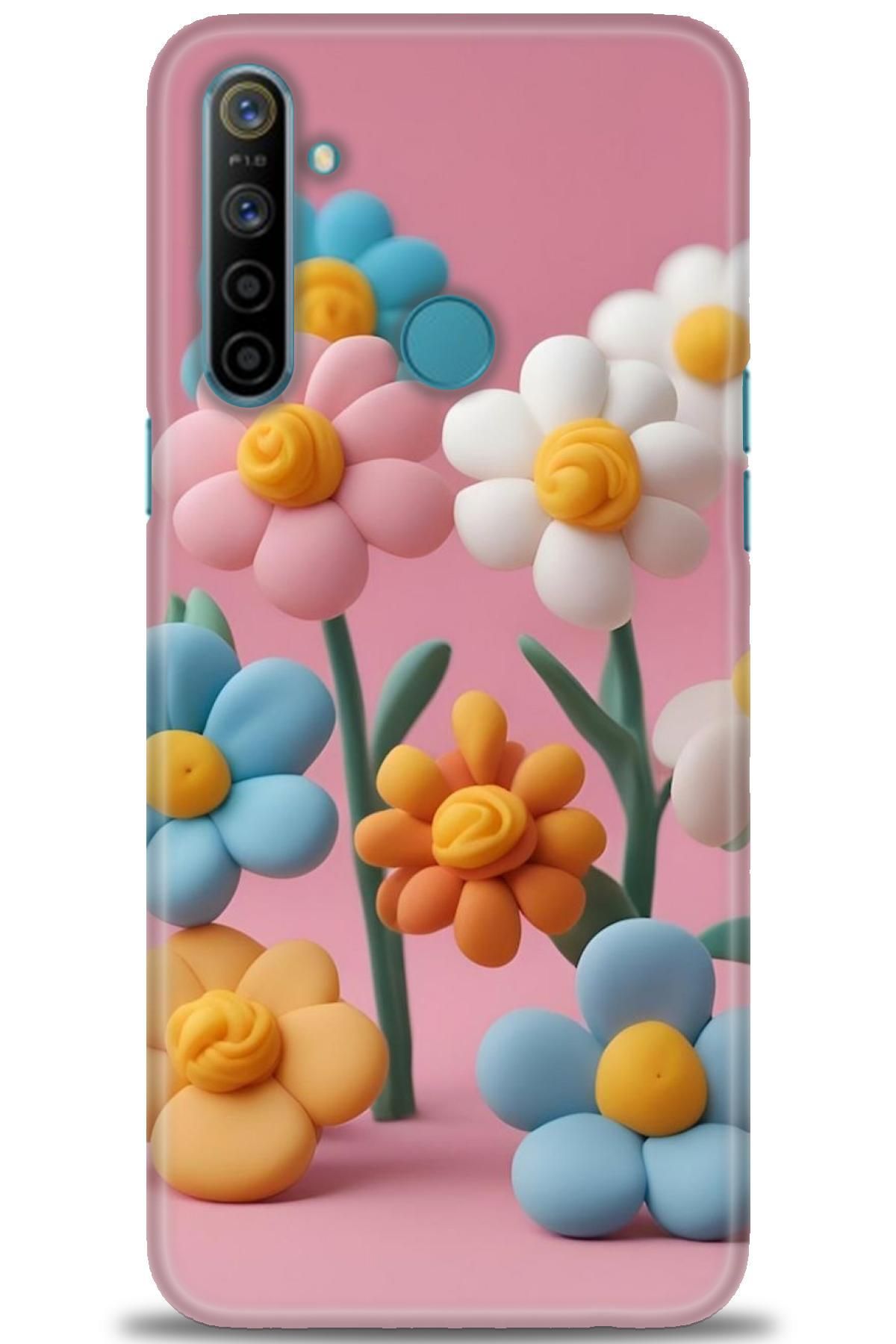 realme 5i İle Uyumlu HD Baskılı Kılıf - Karışık Seri - 742