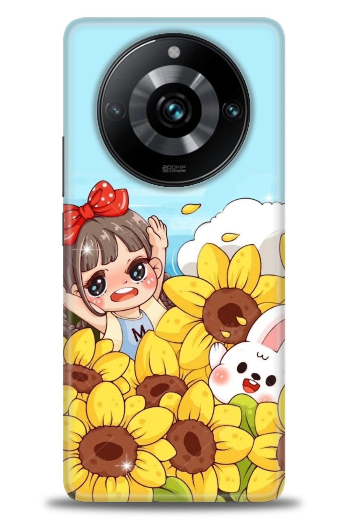 realme 11 Pro / 11 Pro Plus İle Uyumlu HD Baskılı Desenli Silikon Kılıf - 506