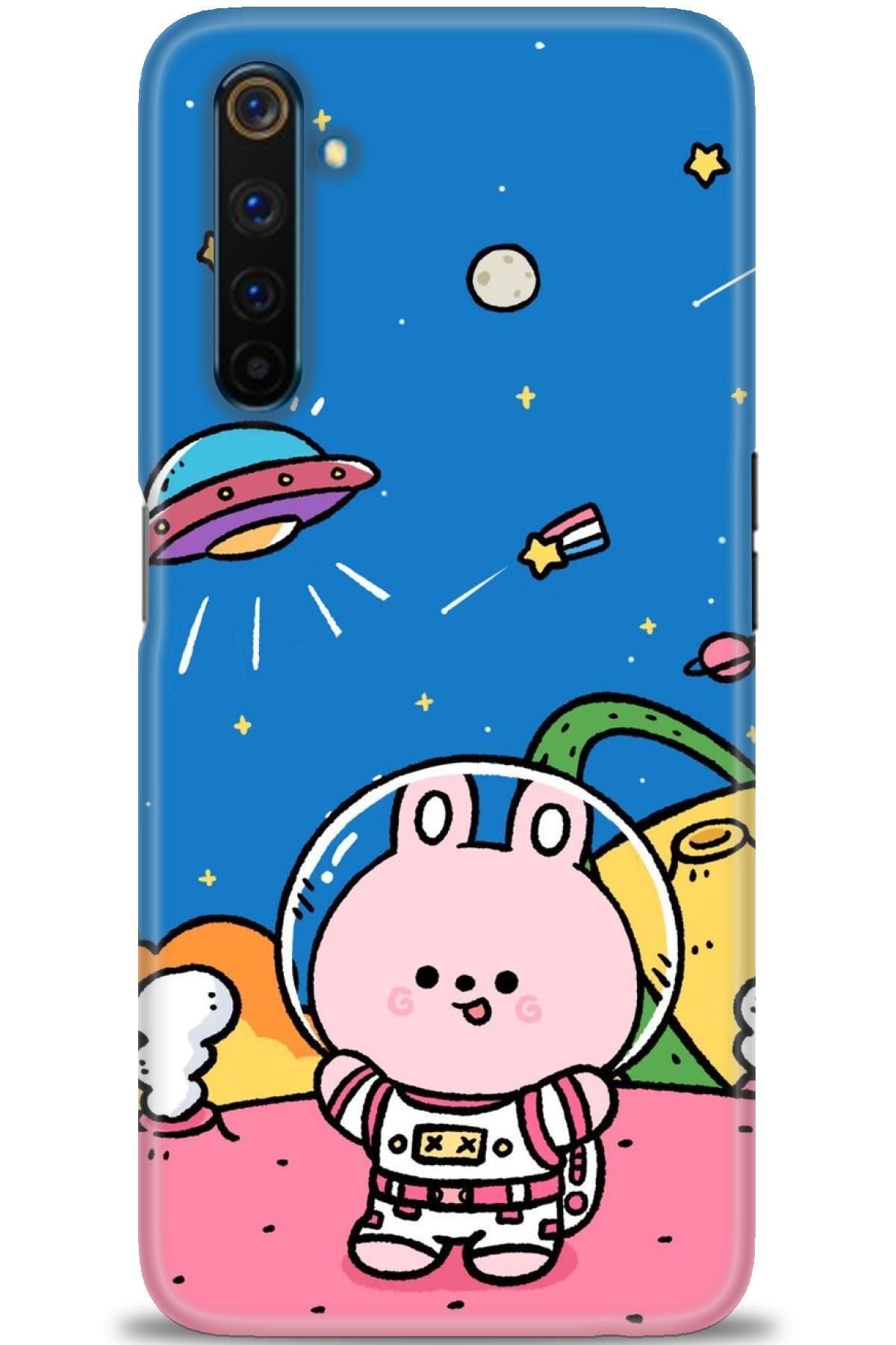 realme 6 Pro İle Uyumlu HD Baskılı Desenli Silikon Kılıf - 515