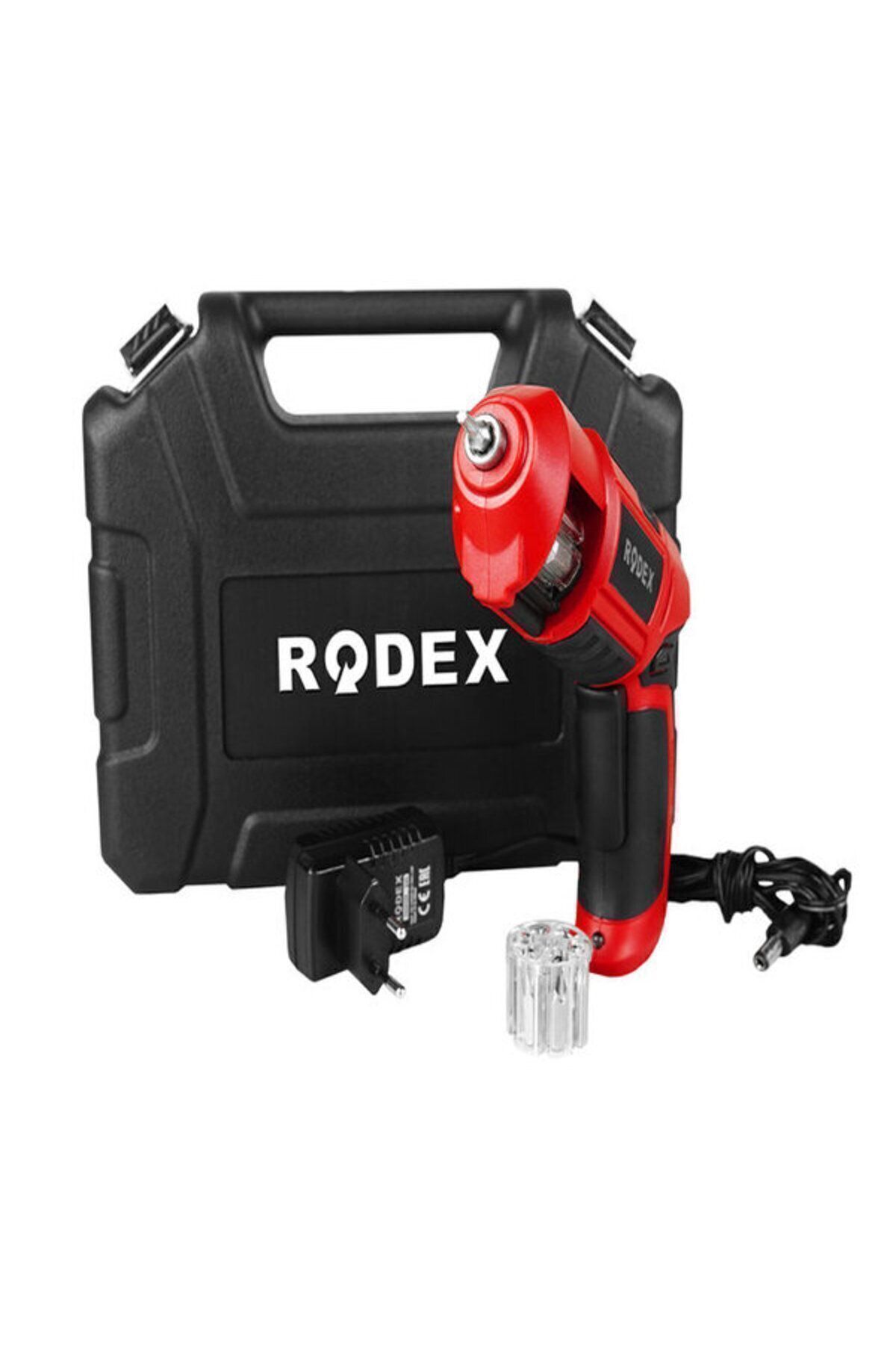 Rodex Rdx331 Akülü Vidalama Kendinden Uçlu 12 adet uç Btarya 1500 A Lı-on Ayarlanabilir 4.5nm Tork