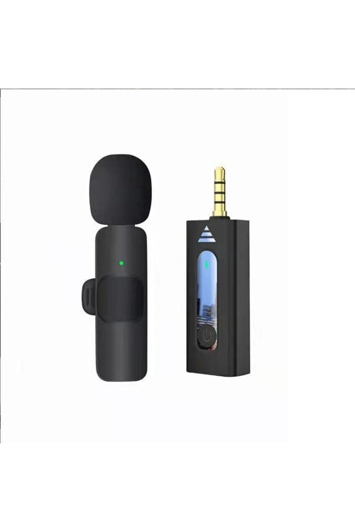 DERİK KADROĞLU K35 Wireless Microphone Kablosuz Yaka Mikrofonu 360° Çok Yönlü Gürültü Azaltma Type