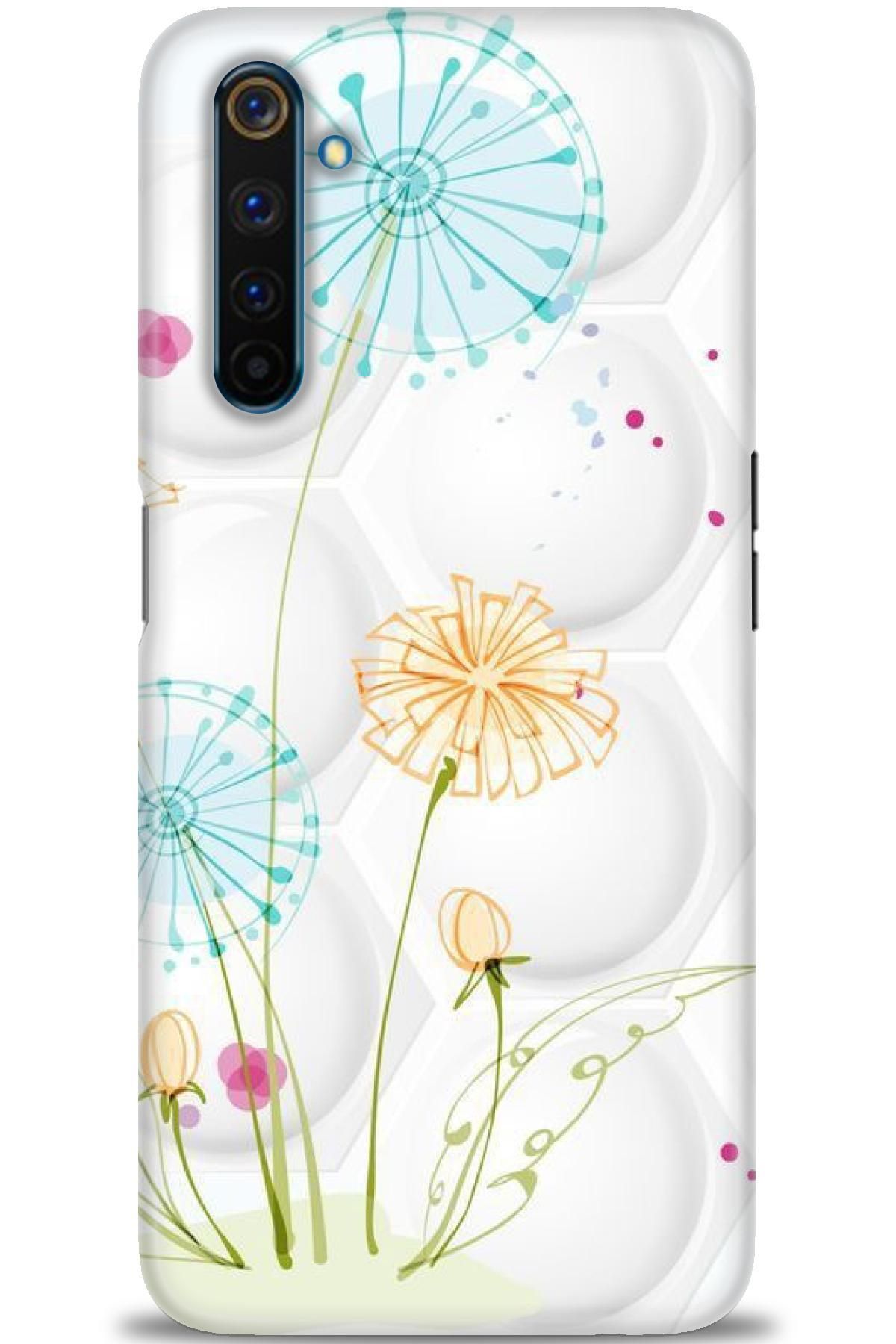 realme 6 Pro İle Uyumlu HD Baskılı Desenli Silikon Kılıf - 56