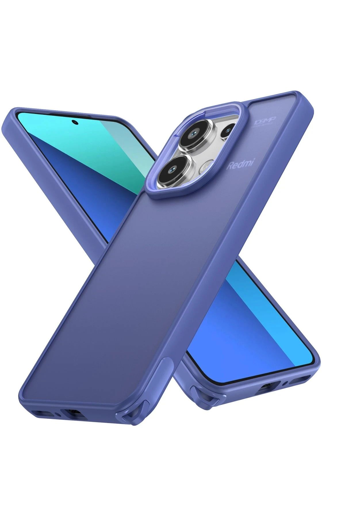 NewFace Xiaomi Redmi Note 13 4G Kılıf Elegant Kapak - Açık Mavi MRAYD