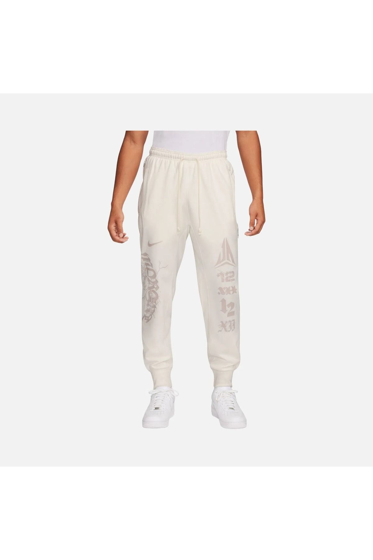 Nike Ja Standard Issue Dri-Fit Jogger Basketball Erkek beyaz spor Eşofman Altı fn2994-133