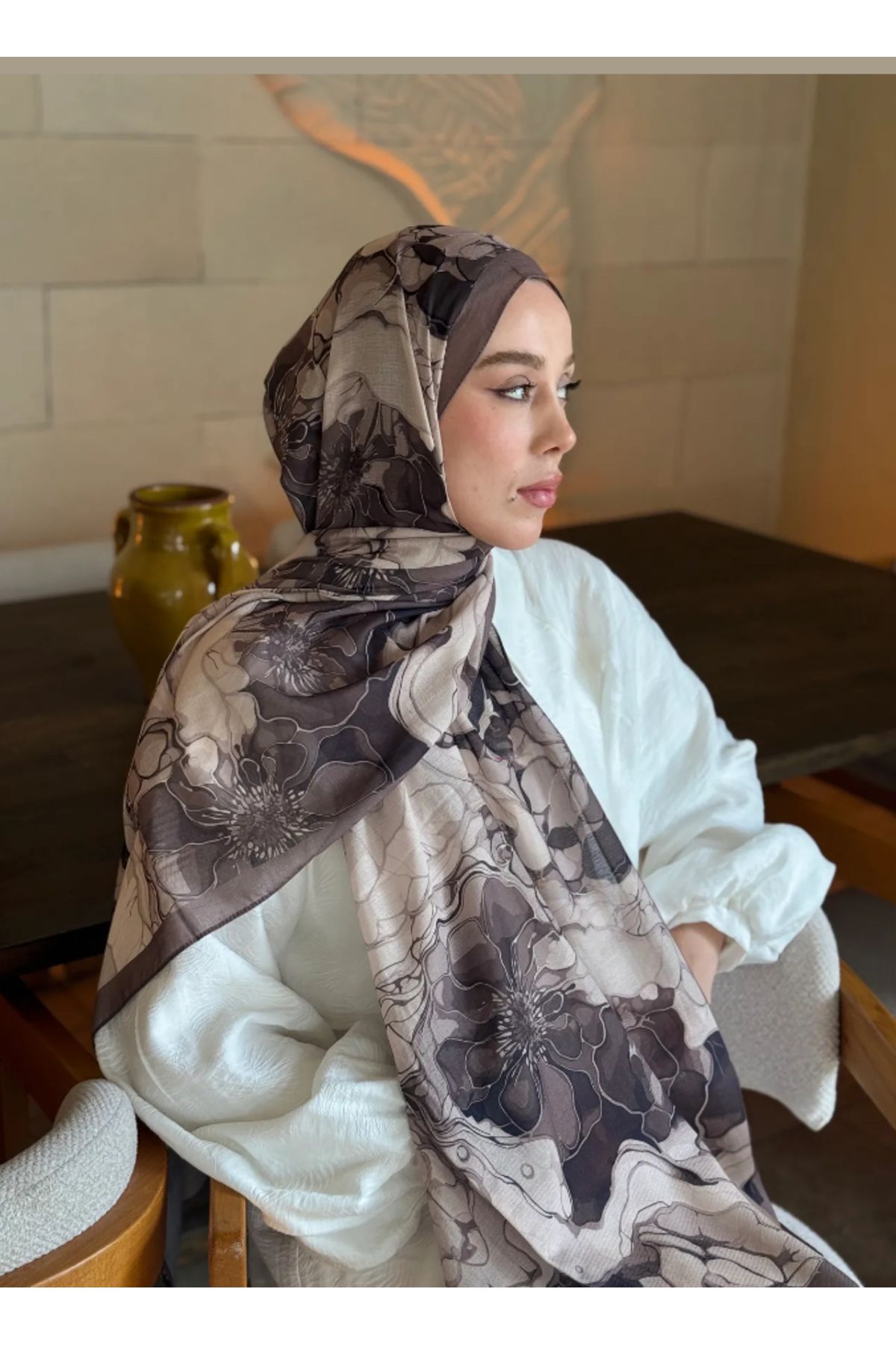 Kaşmir Desenli lina şal