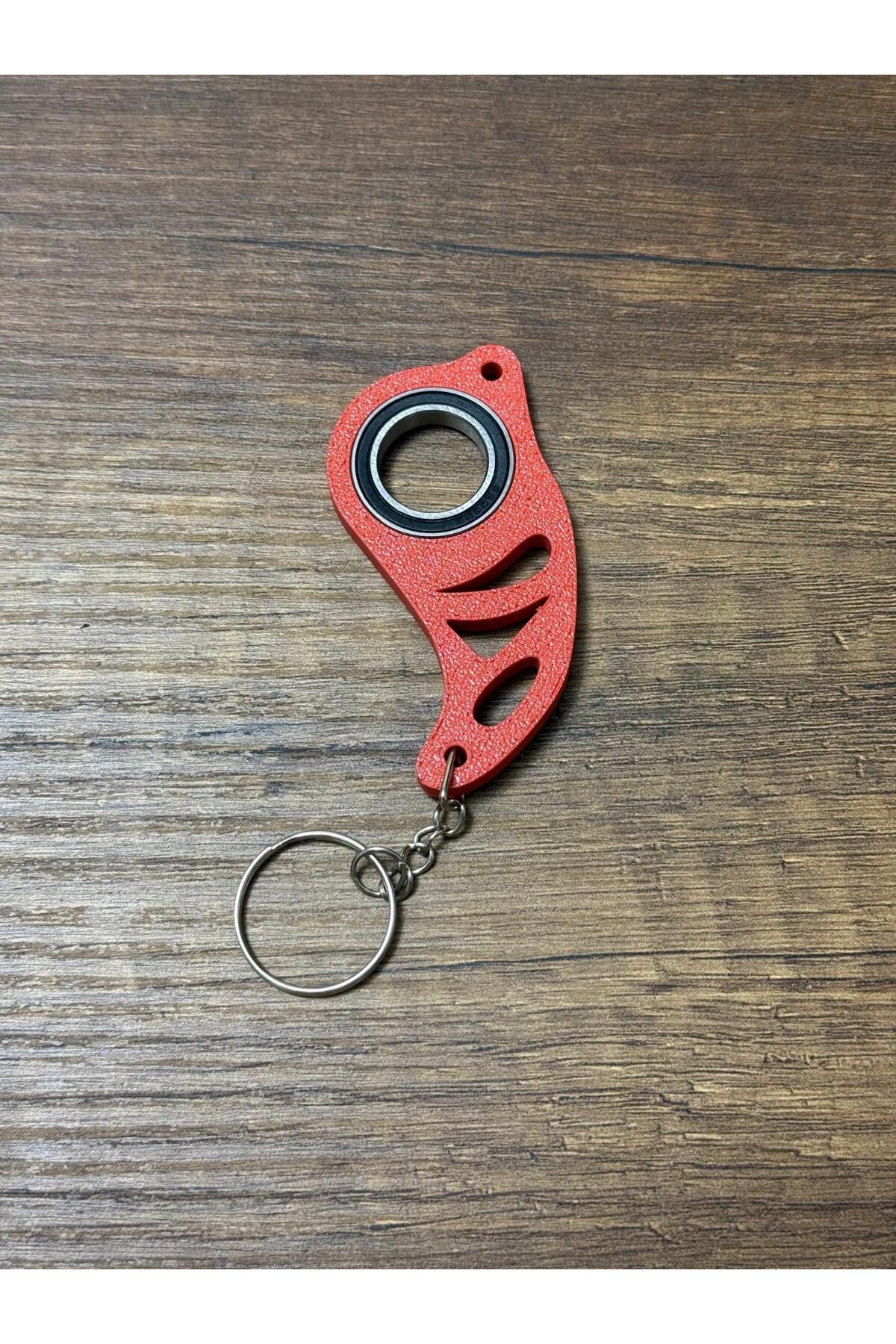 ALFATEK Keyrambit Metal Rulmanlı Model Kırmızı