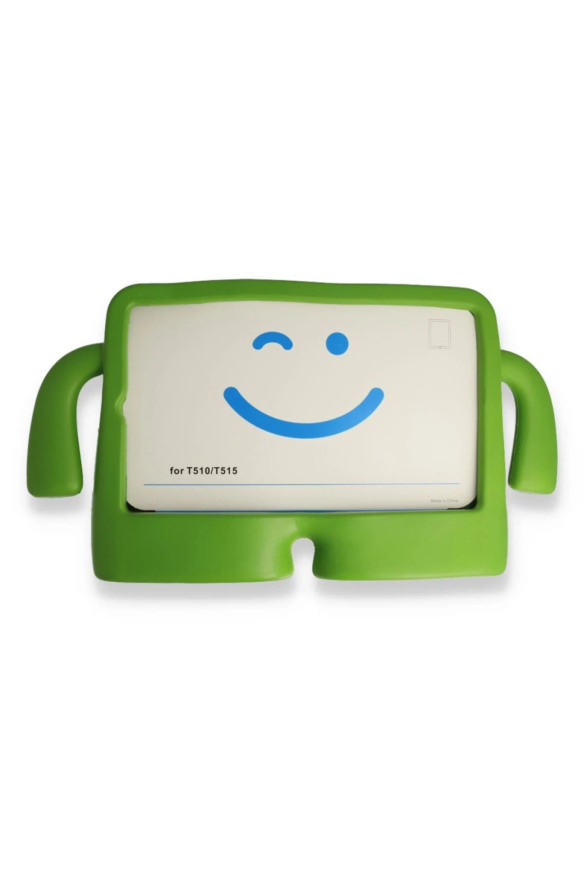 NewFace iPad 2022 10.9 (10.nesil) Kılıf Karakter Tablet Silikon - Yeşil GLSTD