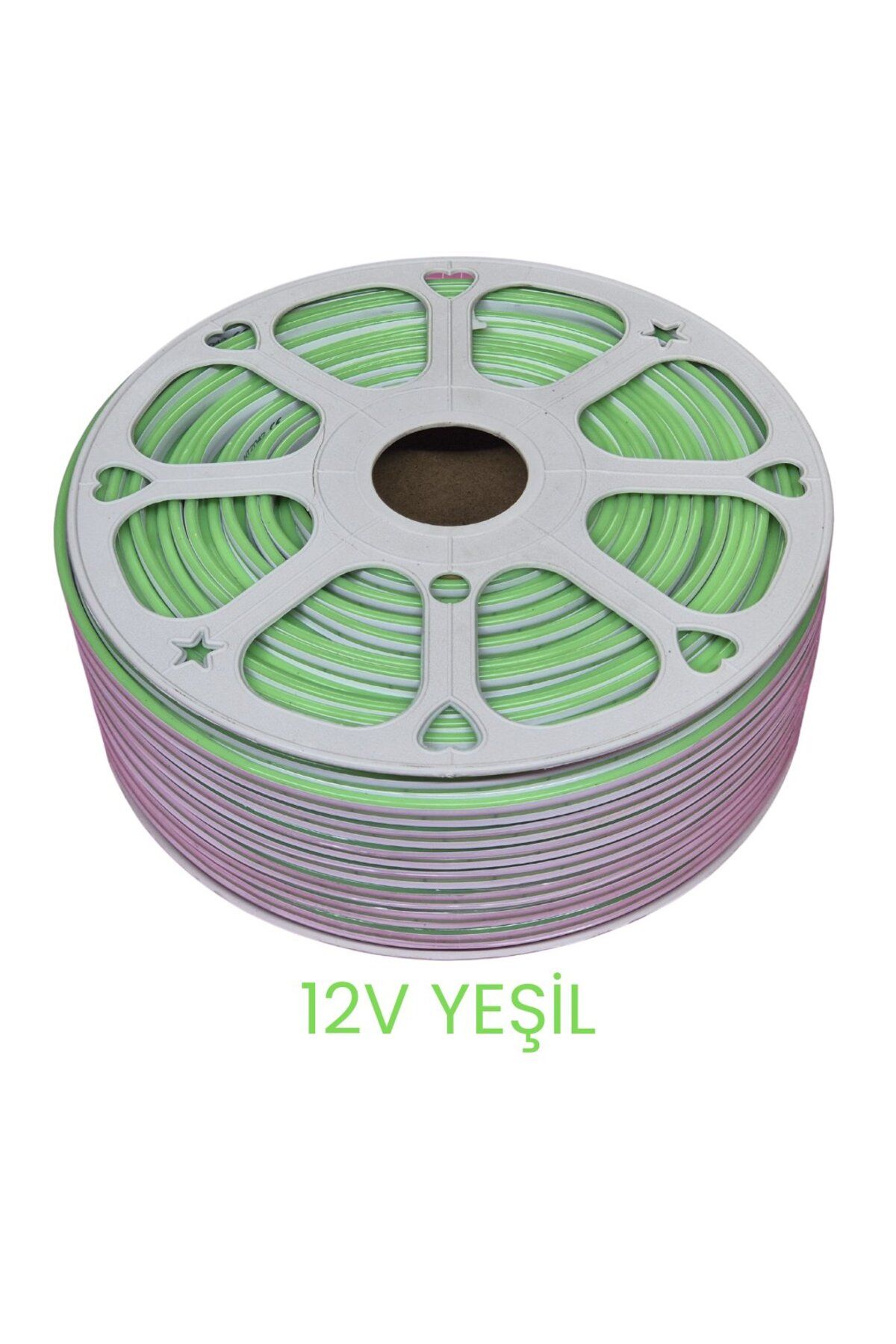 Hightek 12V Yeşil Neon Şerit LED 100 Metre
