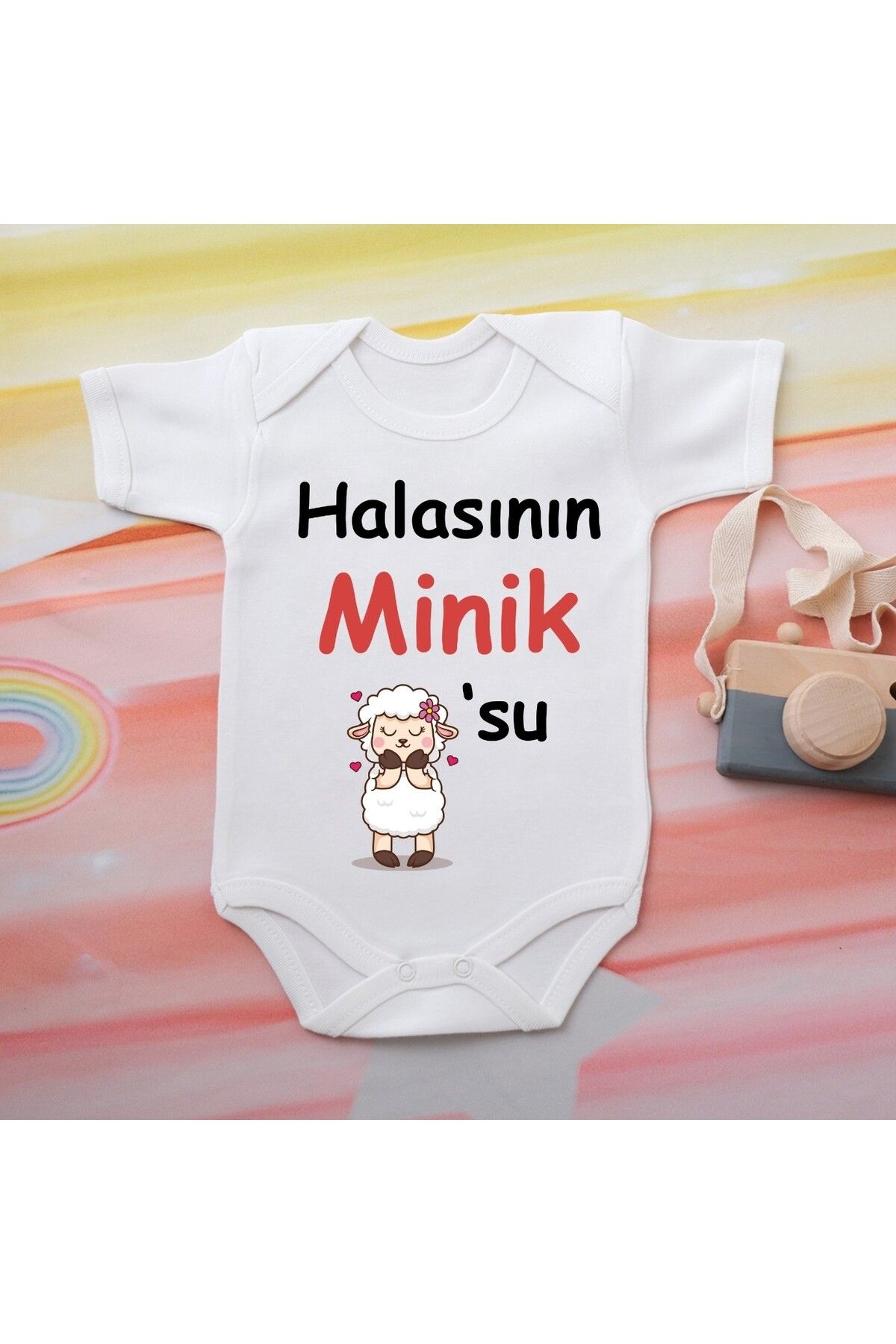 soft wing %100 Pamuklu Organik Baskılı Premium Çıtçıtlı Bebek Body Atlet Zıbın 00539