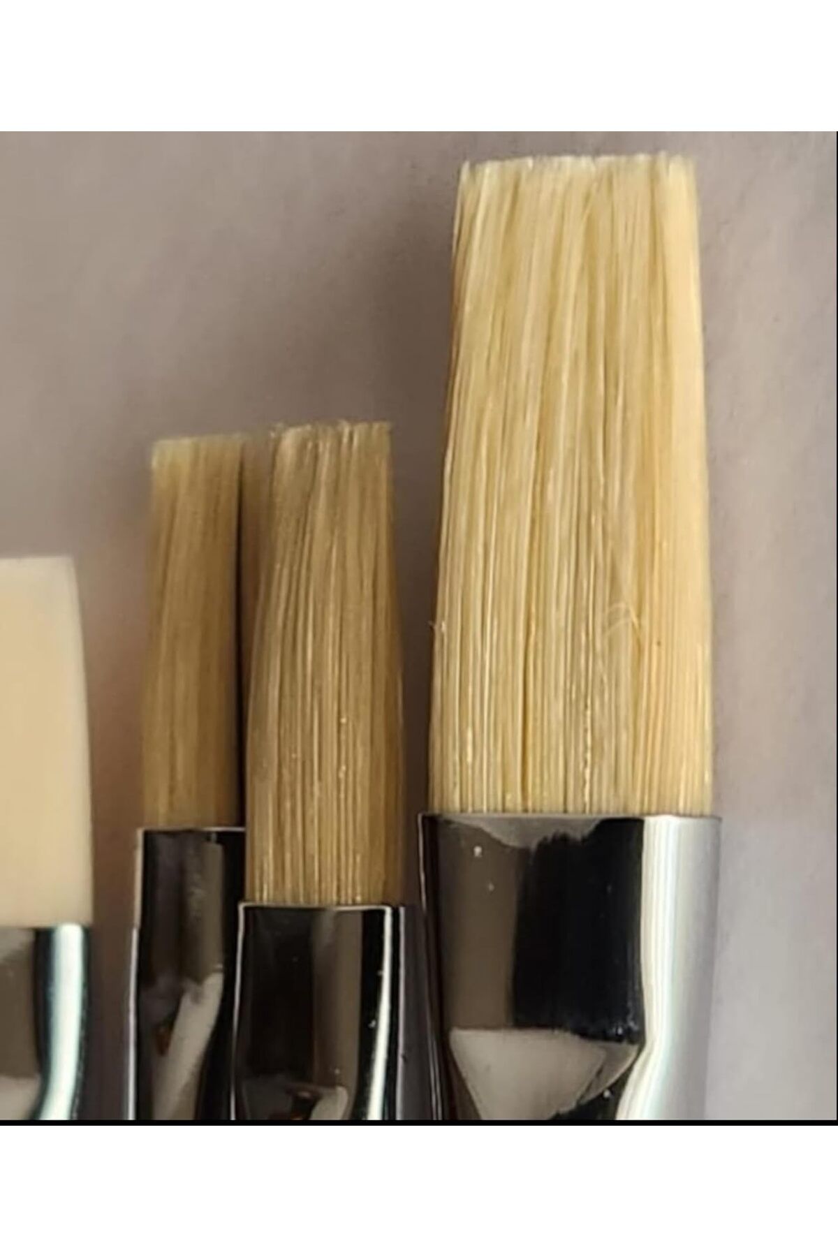 mazıdağı mazzıdağ Similis Resim Fırçası Seti - Doğal Kıl Simüle- 3'lü set No: 4,6,8 new store 113363