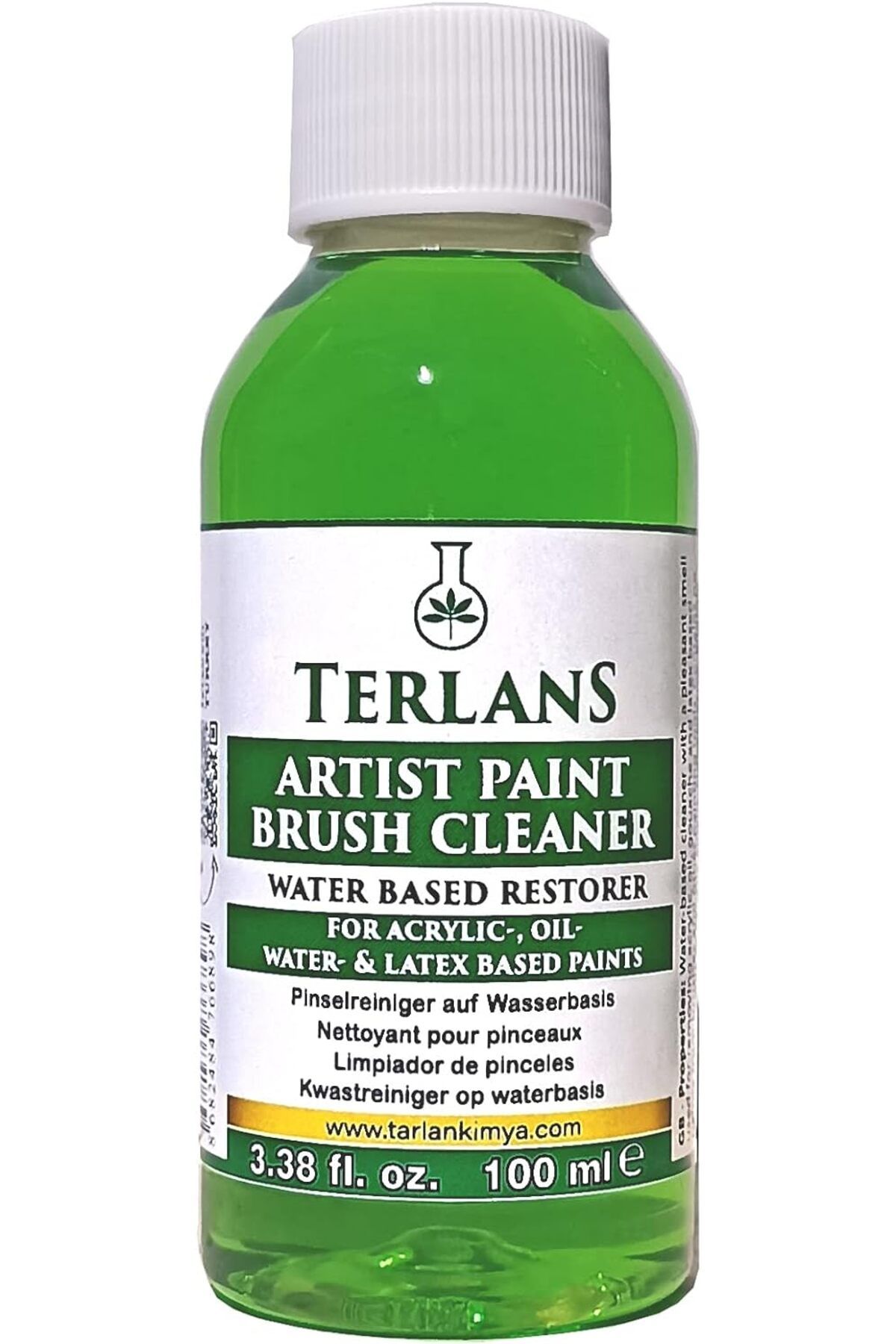 MEGOBİNE WHERE Sanatsal Boya ve Fırça Temizleyici 100 ml - Yağlı ve Akrilik Boya Temizleyici - Artist Bru