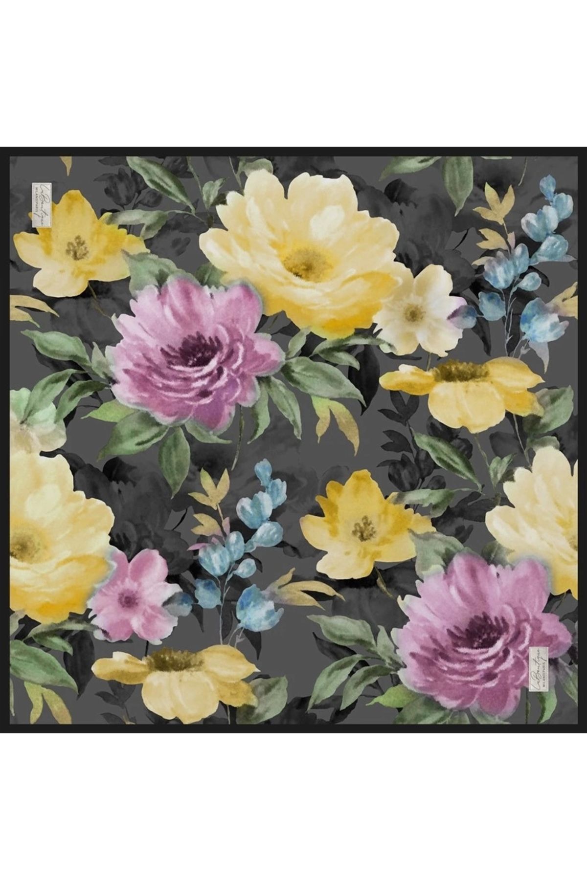 LA BOUTIQUE 2375-07 SURA İPEK 90X90