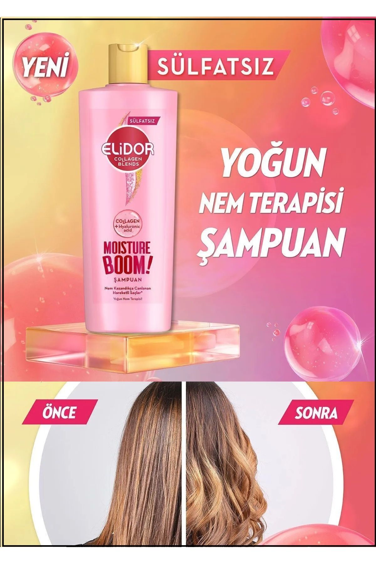 Stilyoner Collagen Blends Sülfatsız Şampuan 350ml (Kolajen + Hyaluronik Asid Complex)