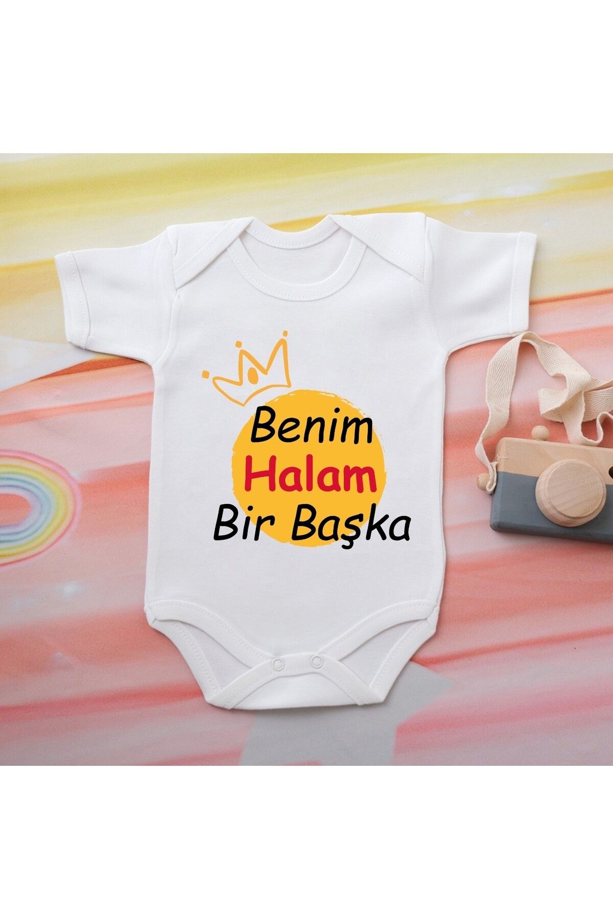 soft wing %100 Pamuklu Organik Baskılı Premium Çıtçıtlı Bebek Body Atlet Zıbın 00511