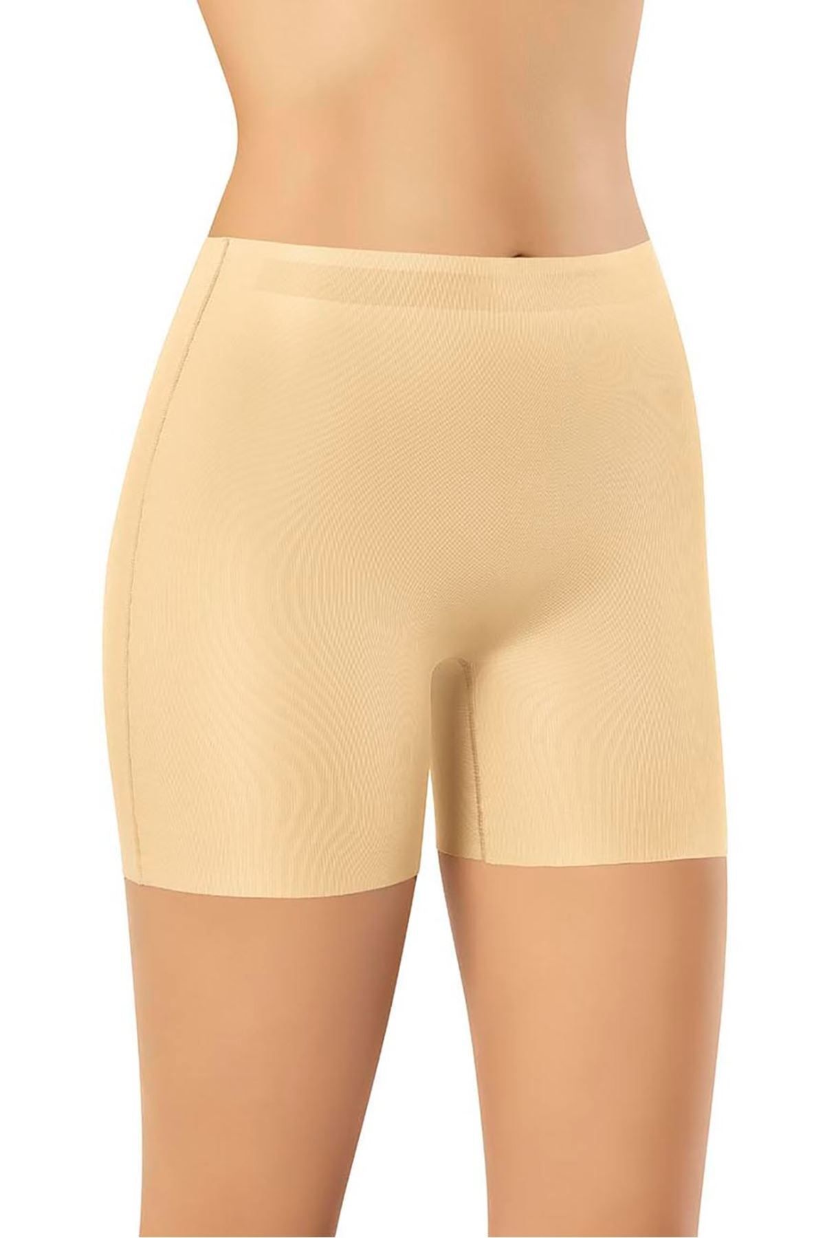 Shop58 Kadın Lazer Kesim Kayma Yapmaz Slikonlu Kadın Boxer