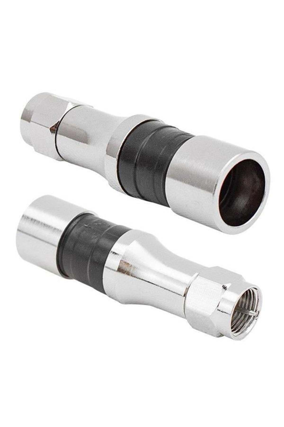YİĞİTAUTOCLASS Erkek Sıkmalı RG11 F Konnektör Compressıon CTF111 Boğazlı İğneli