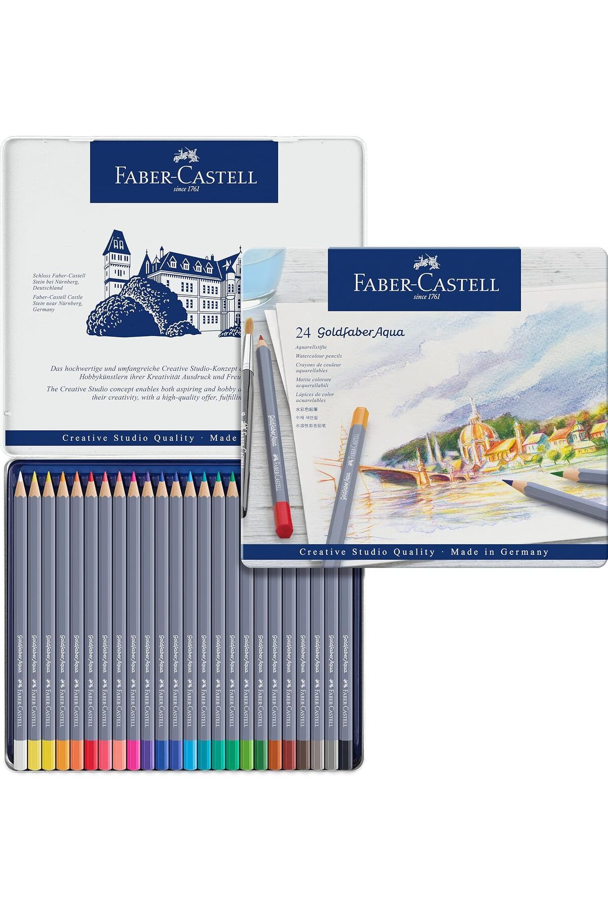 KDROĞLU plamystical Goldfaber Aqua Boya Kalemi, 24 Renk newing 1139529