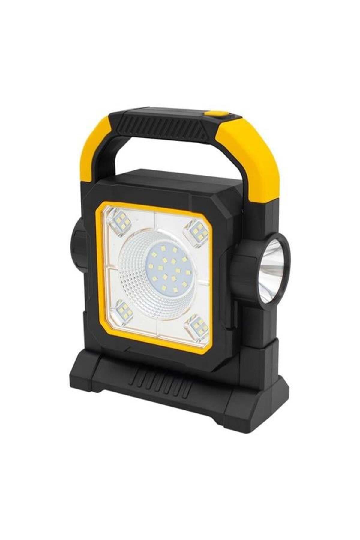 robotrend Powermaster Hc-7078-C Üç Çalışma Modlu Şarjlı Cob Ledli Taşınabilir Solar Panelli Lamba