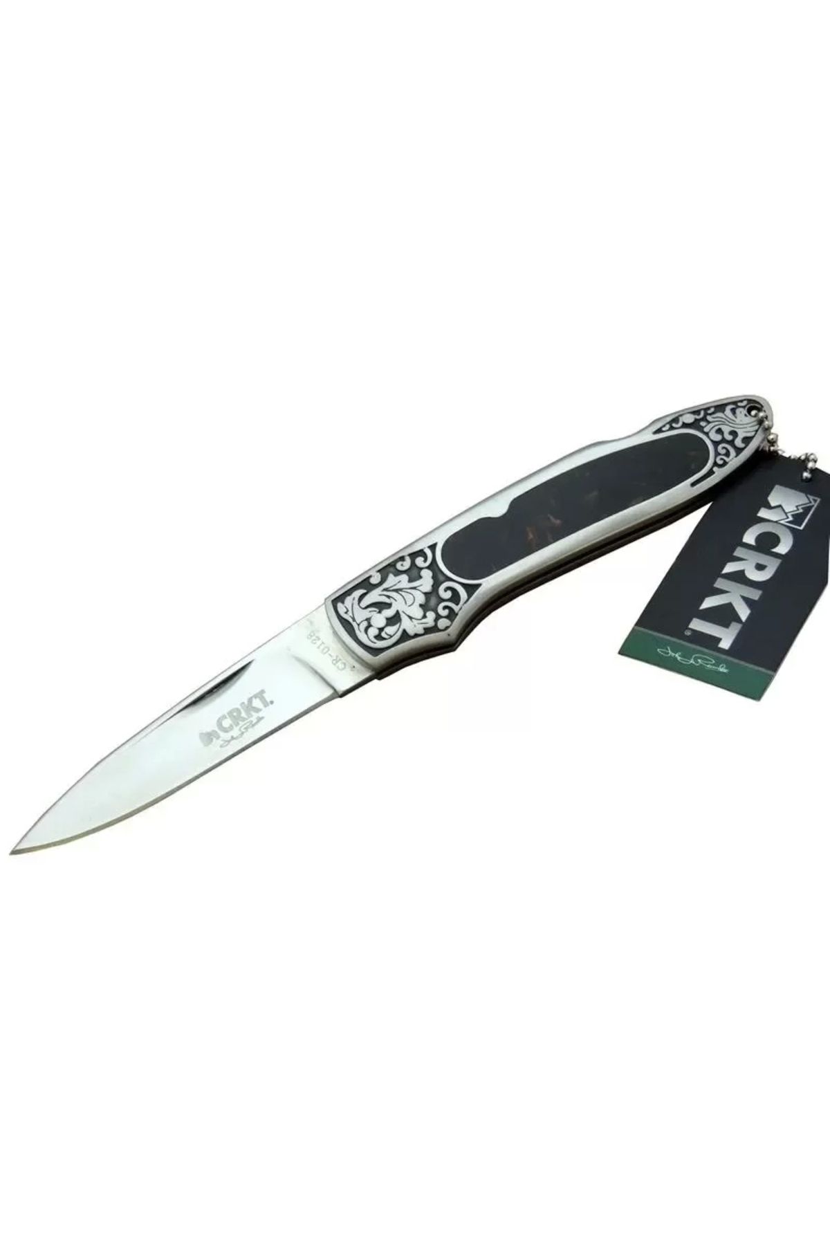 ureticiniz Cr 0128 Khv Kamp Çakı 18 Cm - Metal Desenli Sap, Kılıflı, Kutulu