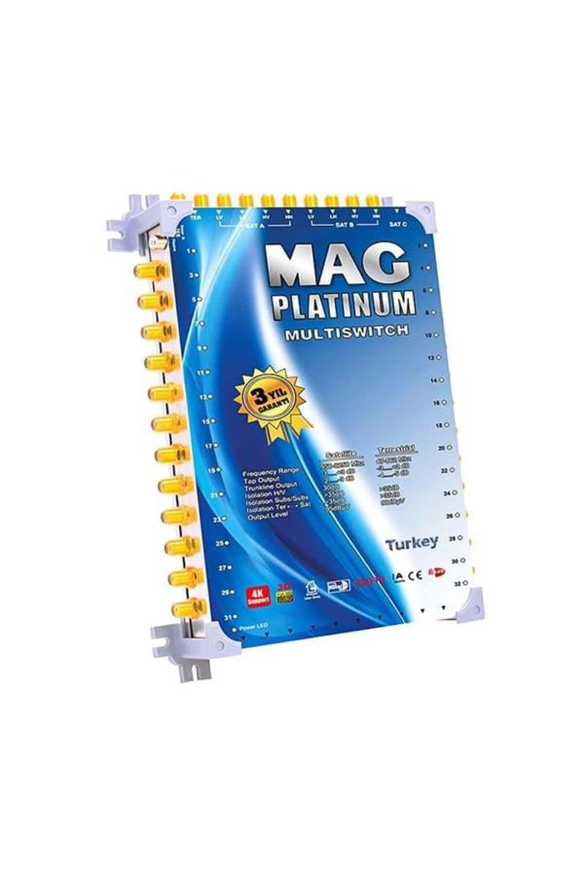 Pazarcan Mag Platinum 10-48 Sonlu Uydu Santrali
