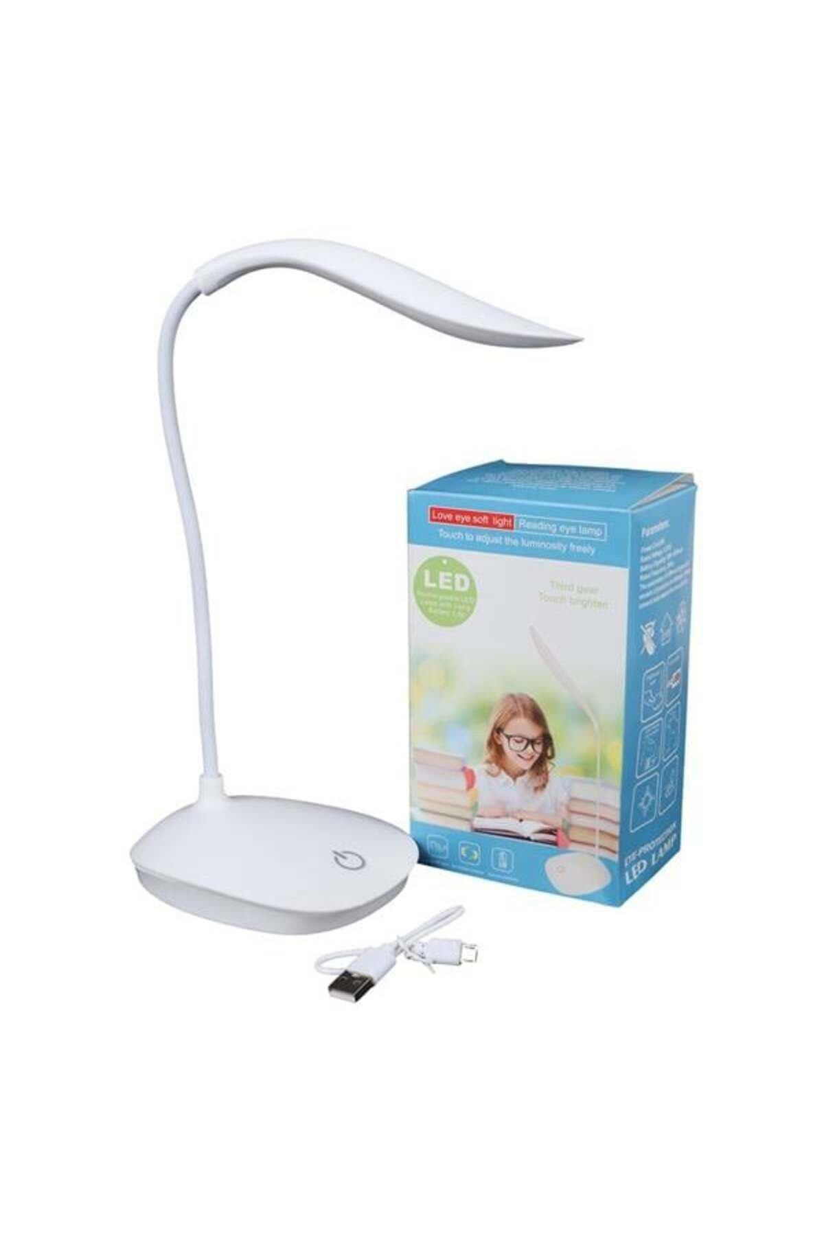 feifei Powermaster Pm-19316 5 Volt - 0.5 Amper Dokunmatik Tuşlu 14 Ledli Şarjlı Portatif Masa Lambası